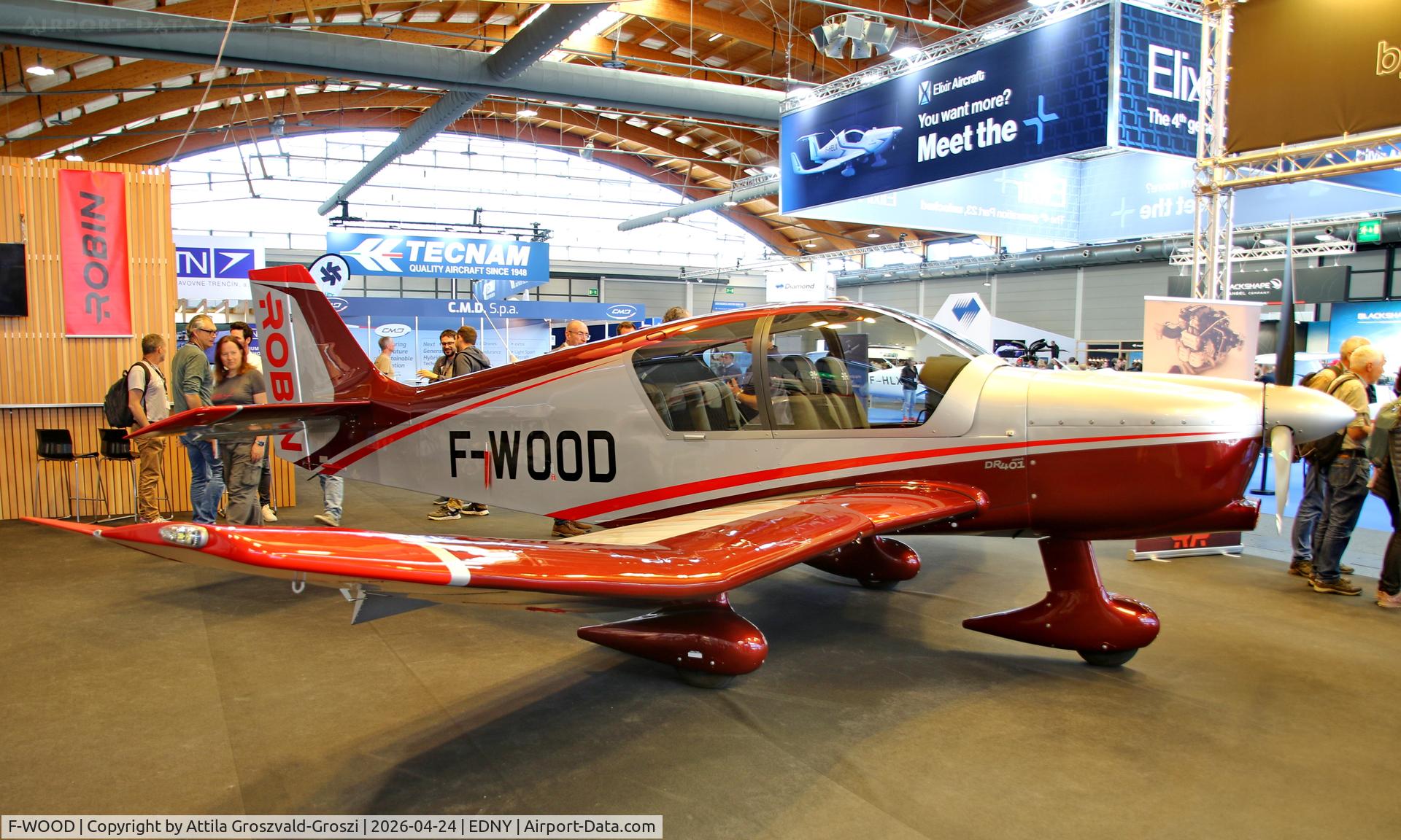 F-WOOD, 2023 Robin DR-401 Turbine C/N not found_F-WOOD, EDNY - Bodensee Airport Friedrichshafen, Germany. AERO 2026