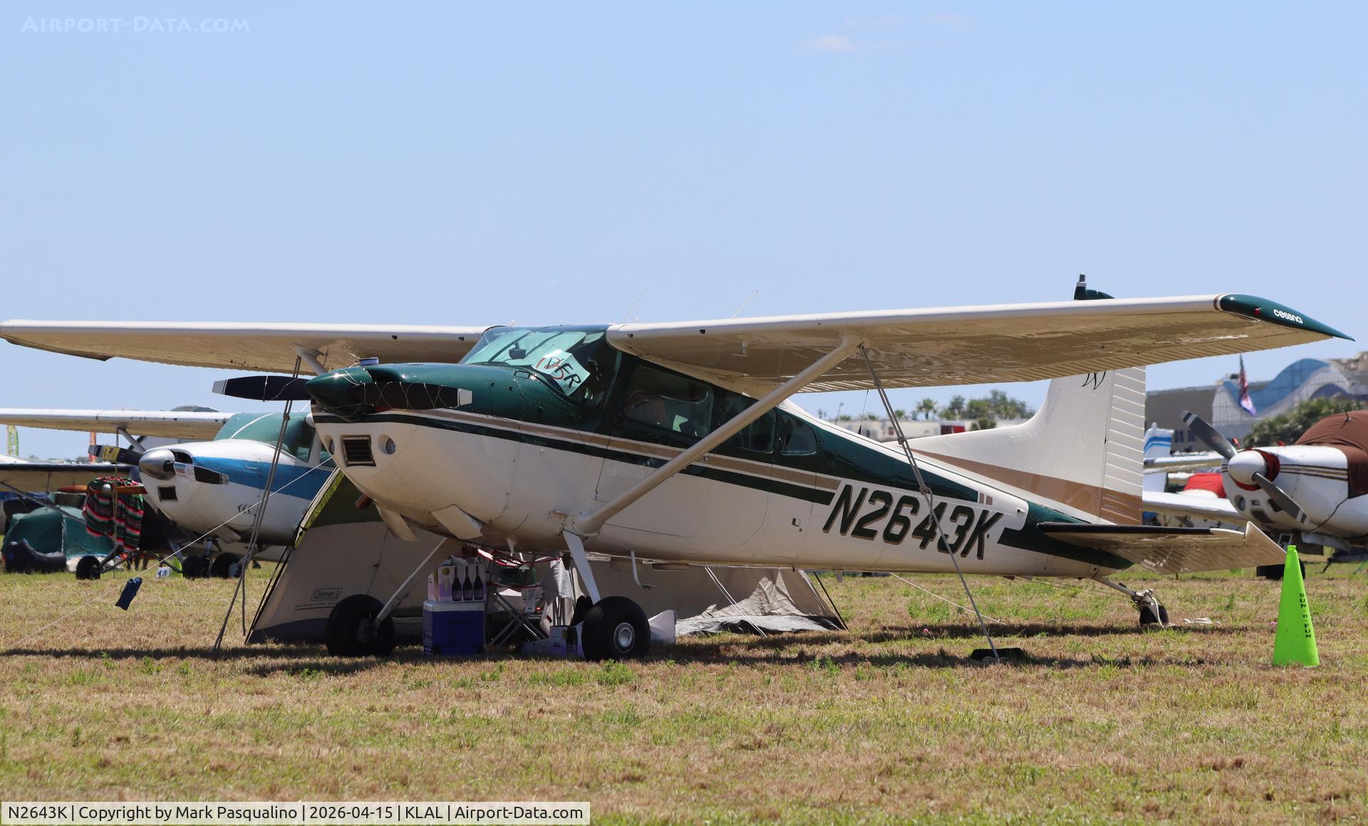 N2643K, 1978 Cessna 180K Skywagon C/N 18053023, Cessna 180K