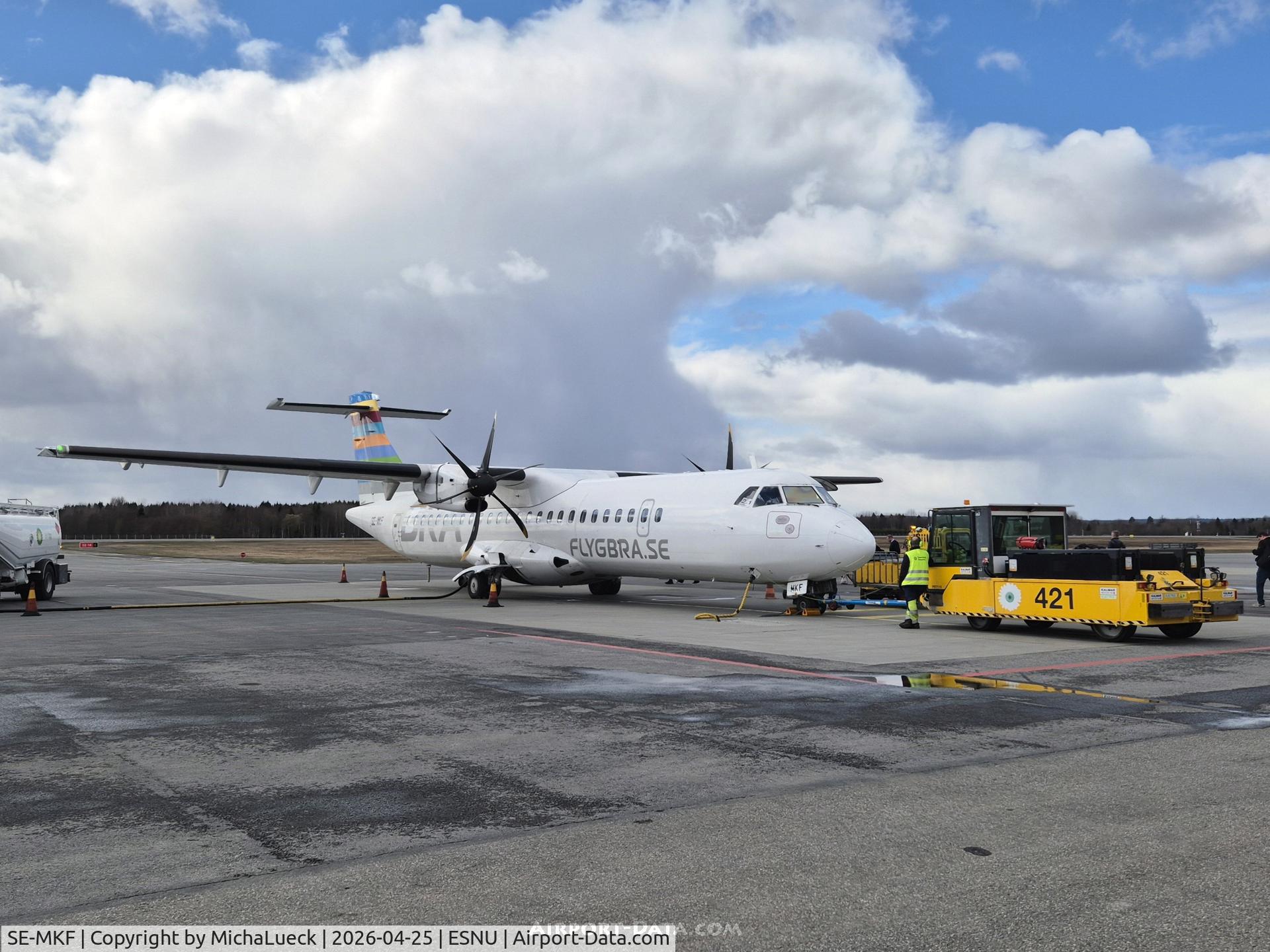 SE-MKF, 2016 ATR 72-600 (72-212A) C/N 1357, At Umeå