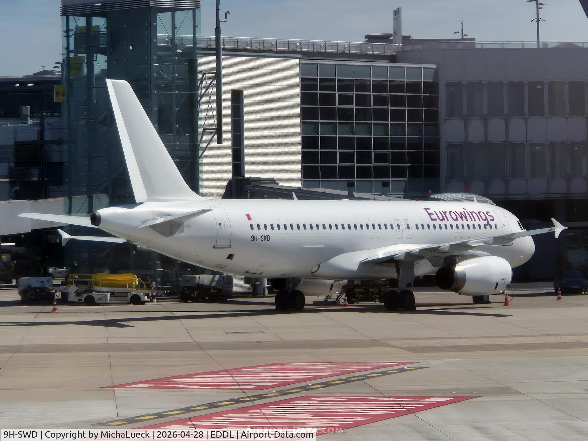 9H-SWD, 2012 Airbus A320-232 C/N 5123, A Lohausen