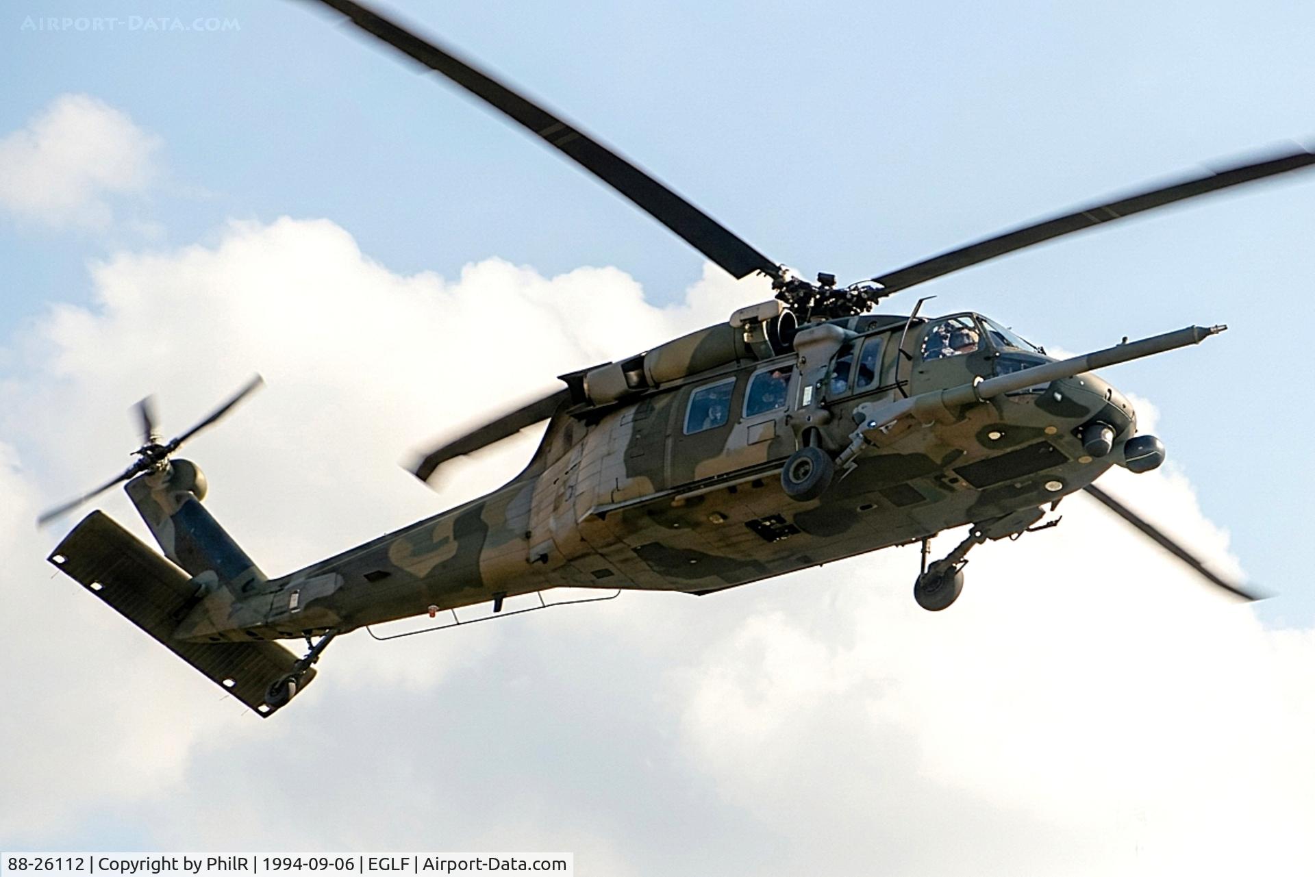 88-26112, 1989 Sikorsky HH-60G Pave Hawk C/N 70-1310, 88-26112 1988 Sikorsky MH-60G Pave Hawk USAF SBAC 
