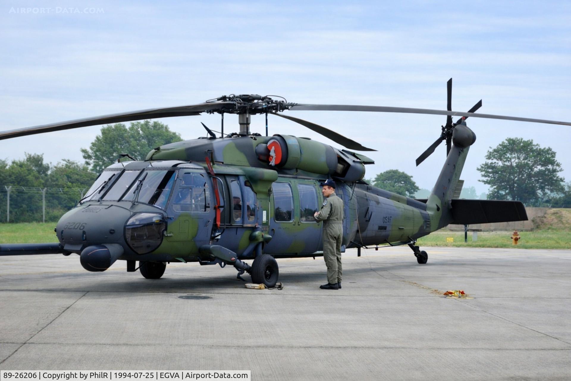 89-26206, 1989 Sikorsky HH-60G Pave Hawk C/N 70-1435, 89-26206 1989 Sikorsky HH-60G Pave Hawk USAF IAT

