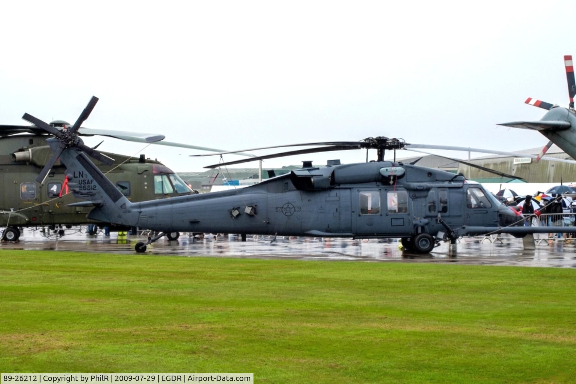 89-26212, 1989 Sikorsky HH-60G Pave Hawk C/N 70-1452, 89-26212 1989 Sikorsky HH-60G Pave Hawk USAF RNAS Culdrose
