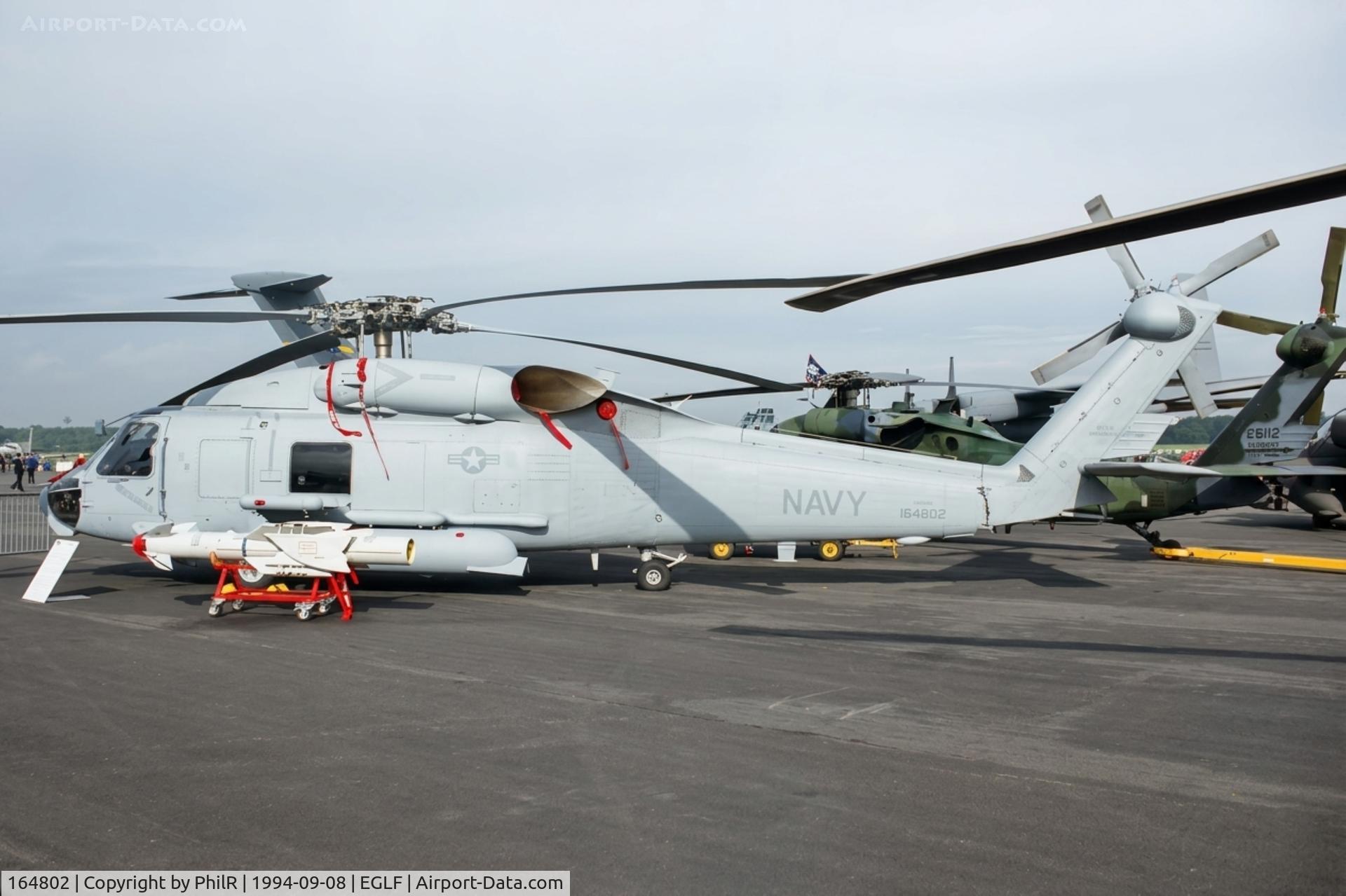 164802, Sikorsky SH-60F Ocean Hawk C/N 70-1848, 164802 Sikorsky SH-60F Ocean Hawk USN SBAC
