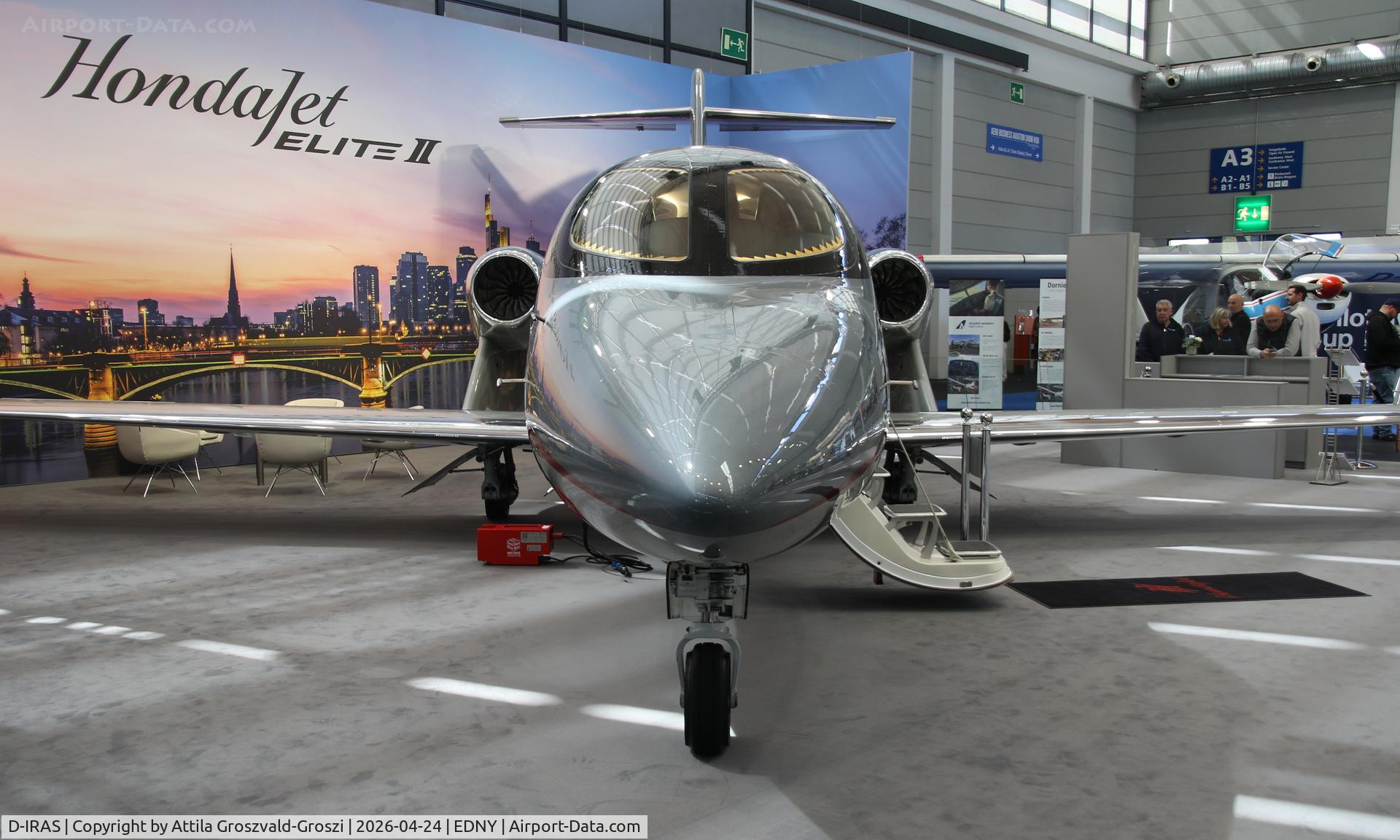 D-IRAS, 2016 Honda HA-420 HondaJet C/N 42000035, EDNY - Bodensee Airport Friedrichshafen, Germany. AERO 2026