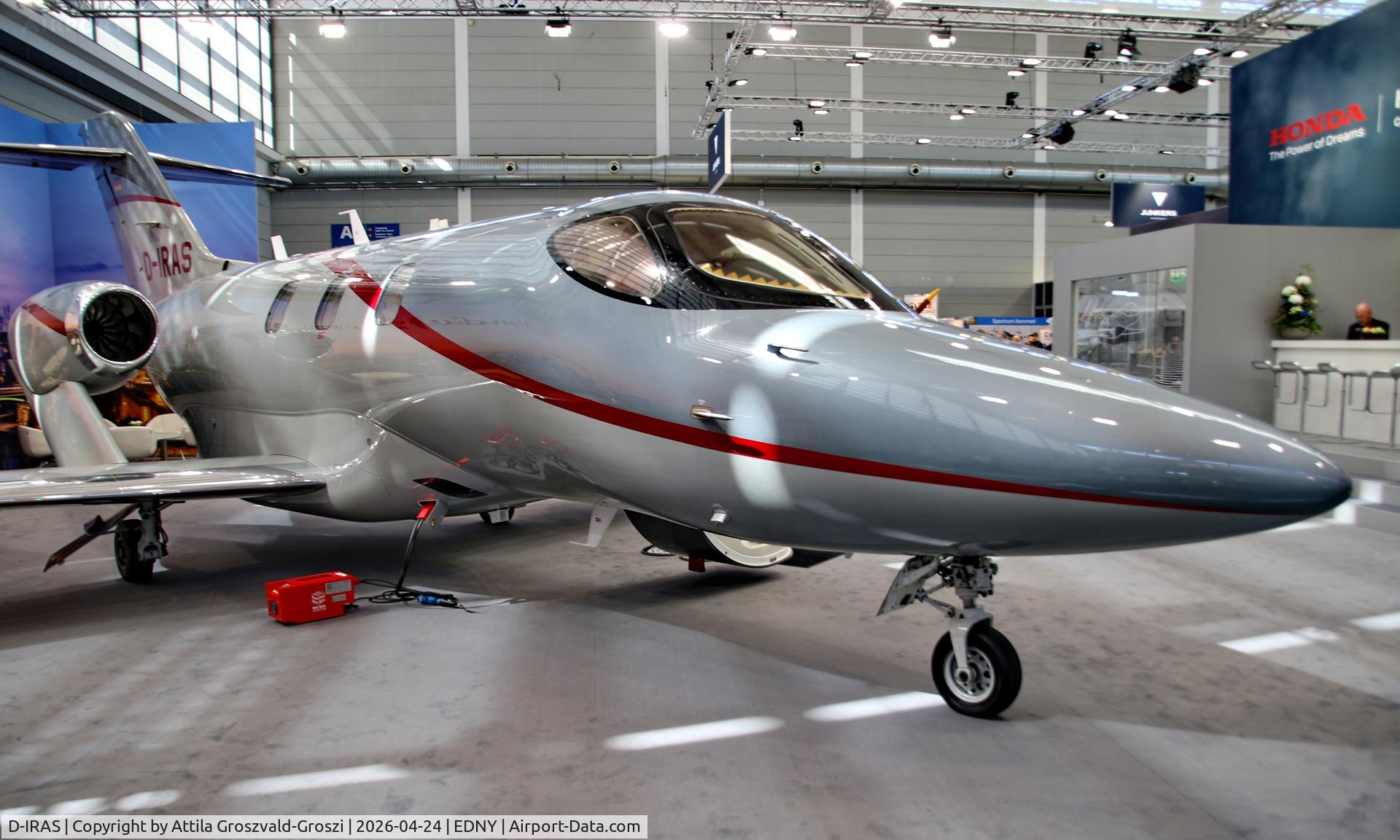 D-IRAS, 2016 Honda HA-420 HondaJet C/N 42000035, EDNY - Bodensee Airport Friedrichshafen, Germany. AERO 2026