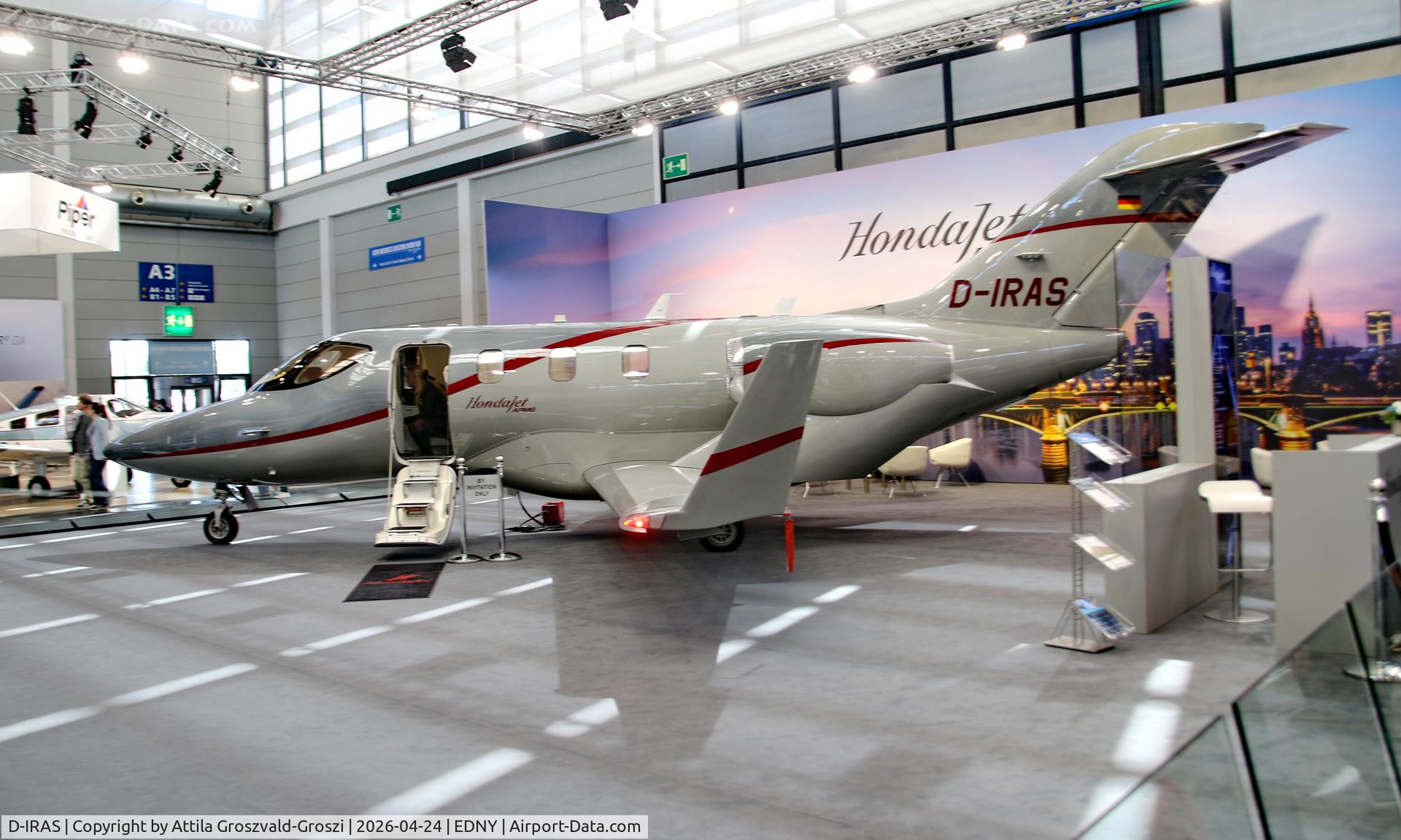 D-IRAS, 2016 Honda HA-420 HondaJet C/N 42000035, EDNY - Bodensee Airport Friedrichshafen, Germany. AERO 2026