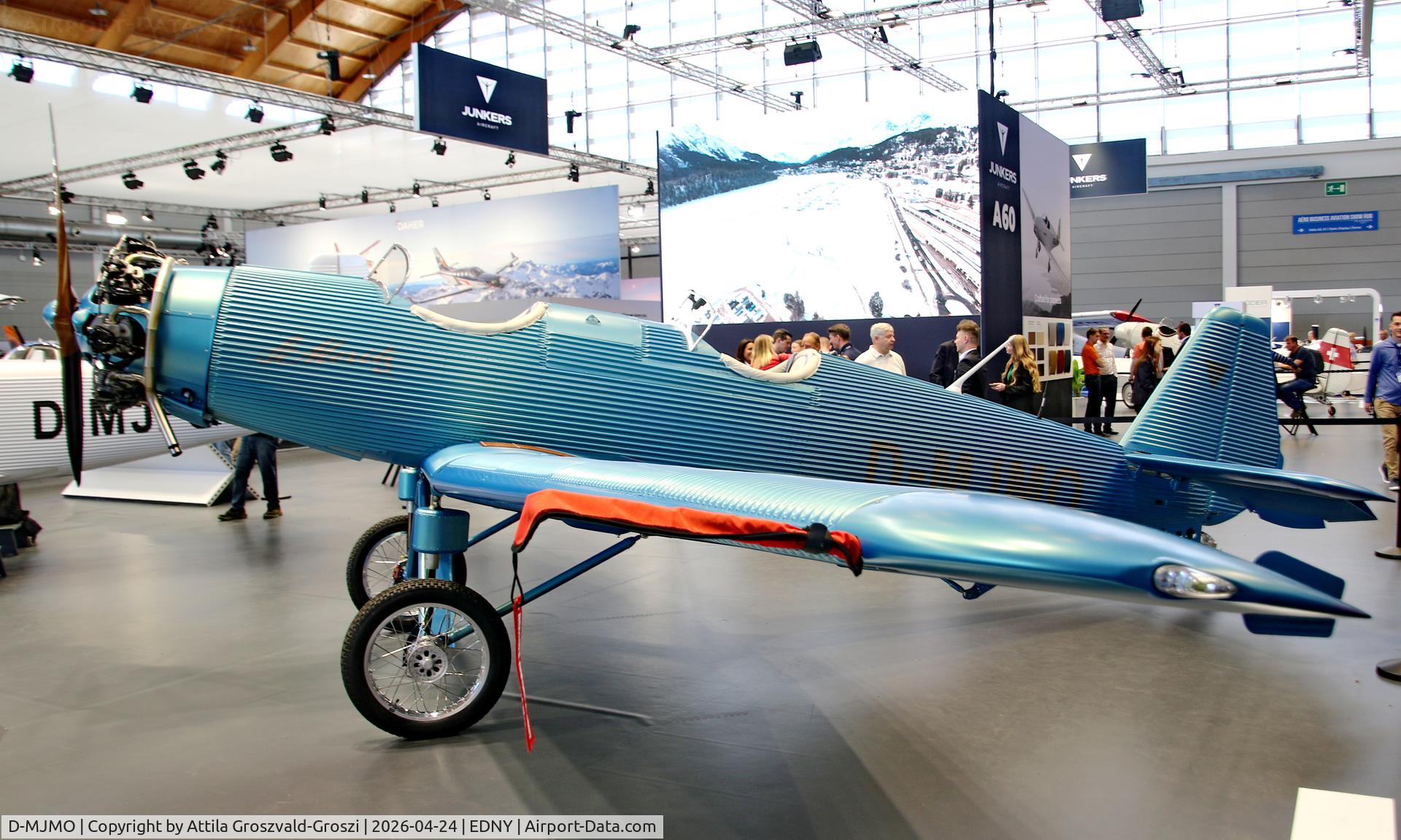 D-MJMO, 2025 Junkers A50 Heritage C/N ., EDNY - Bodensee Airport Friedrichshafen, Germany. AERO 2026