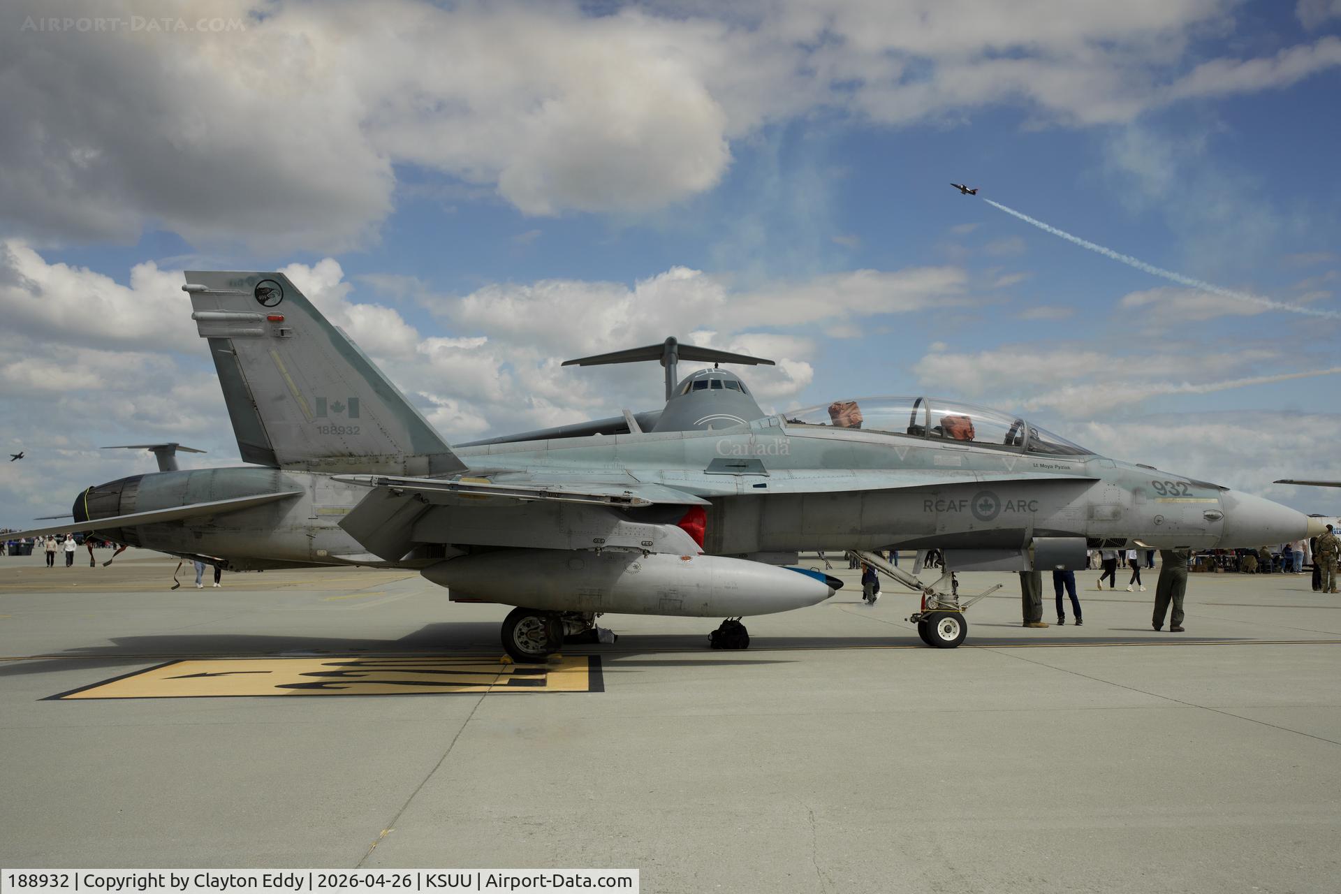 188932, 1988 McDonnell Douglas CF-188B Hornet C/N 706/B103, Wings Over Solano Airshow Travis AFB in California 2026