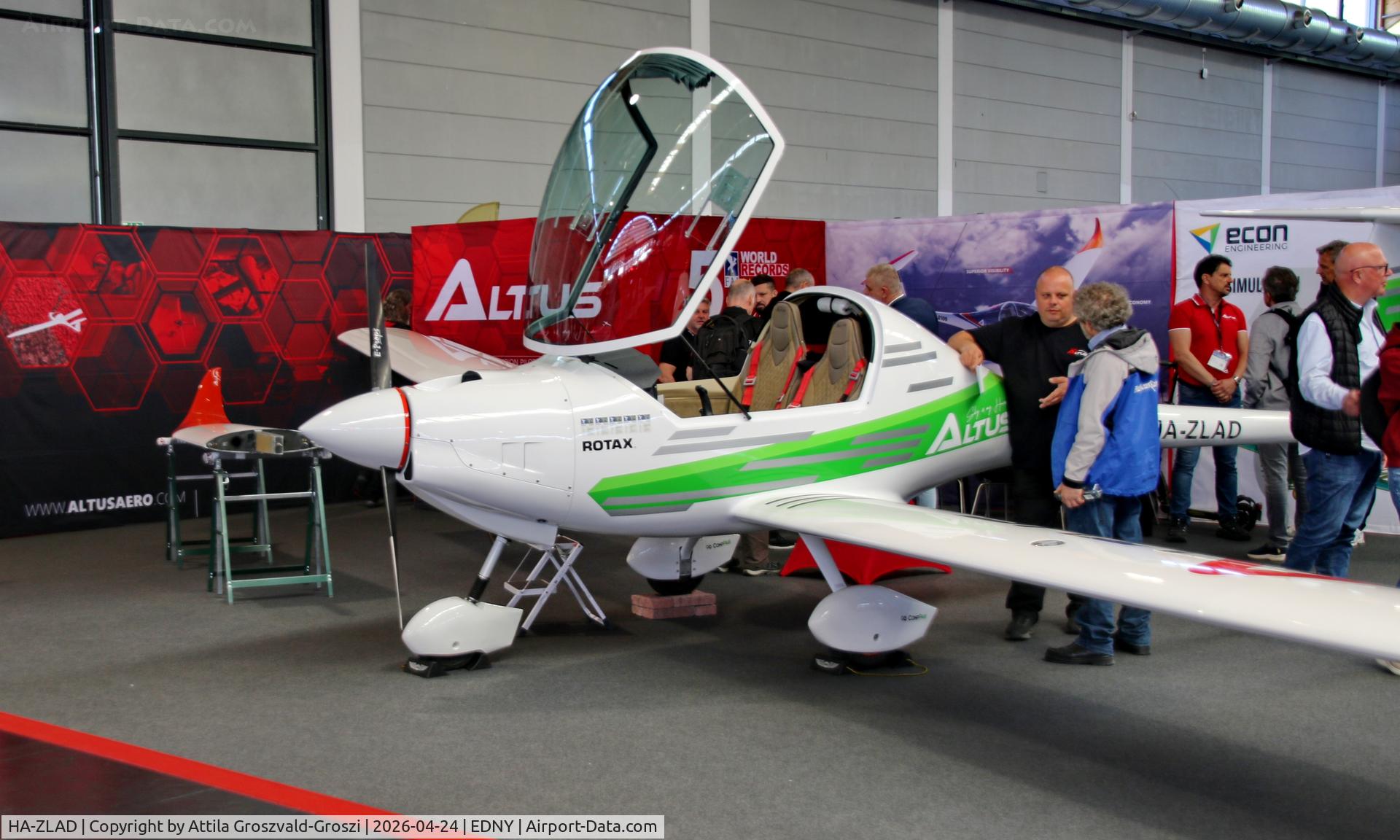 HA-ZLAD, 2025 Altus Aero Altus ST C/N 003, EDNY - Bodensee Airport Friedrichshafen, Germany. AERO 2026