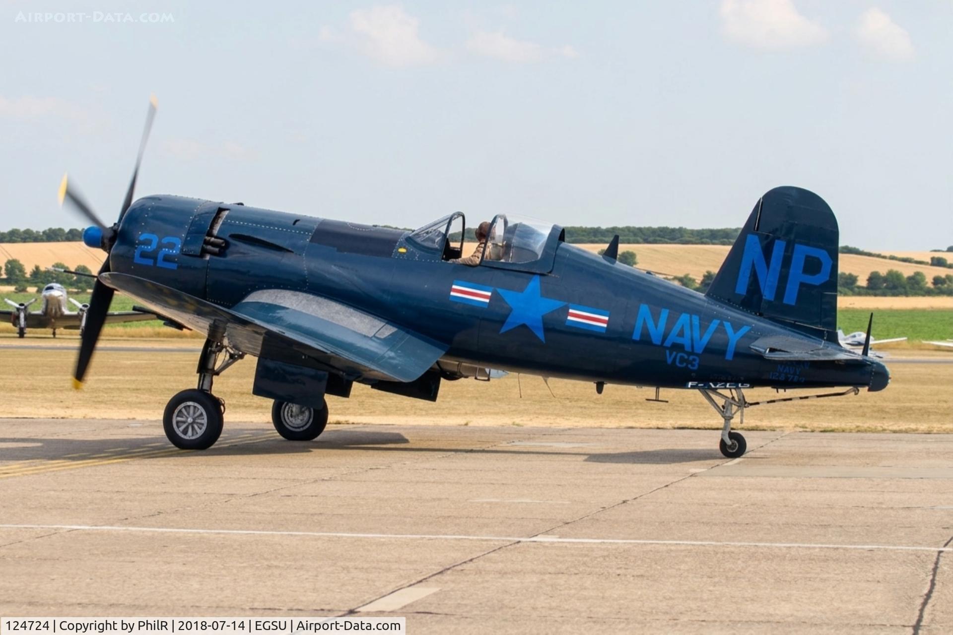 124724, 1944 Vought F4U-5NL Corsair C/N 124-724, 124724 1945 Vought F4U-4 Corsair Red Bull Flying Legends Duxford 1
