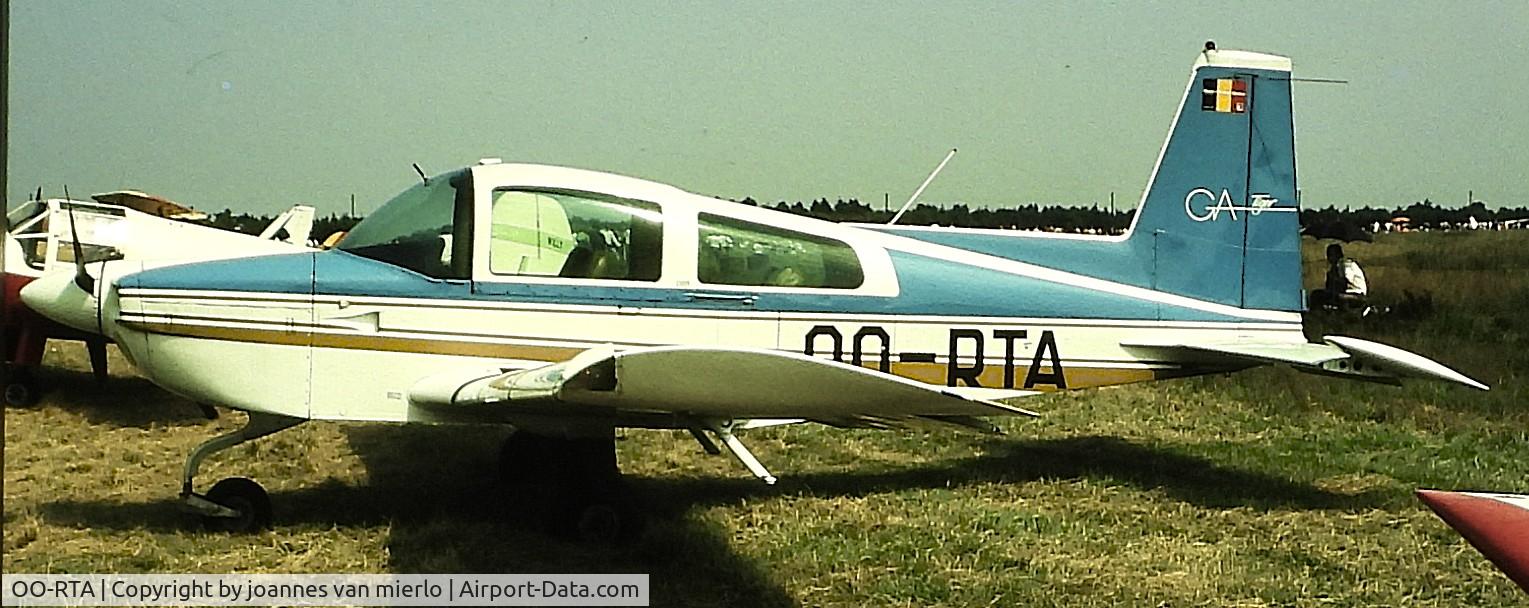 OO-RTA, Grumman American AA-5B Tiger C/N AA5B-1092, ex-slide