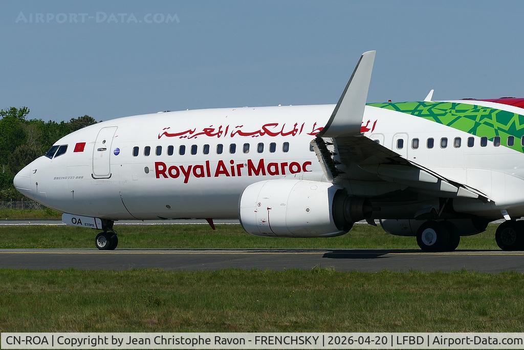 CN-ROA, 2004 Boeing 737-8B6 C/N 33059, Royal Air Maroc to Csablanca