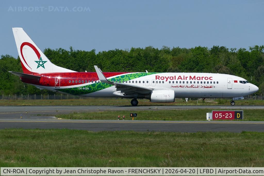 CN-ROA, 2004 Boeing 737-8B6 C/N 33059, Royal Air Maroc to Csablanca