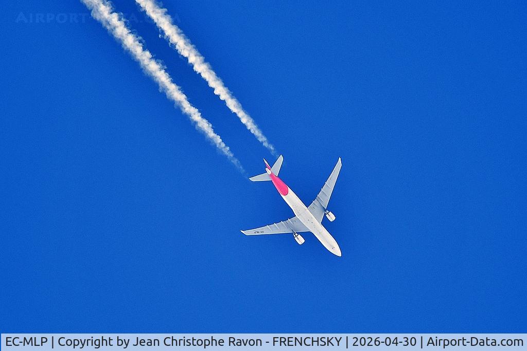 EC-MLP, 2016 Airbus A330-202 C/N 1740, Ibéria IB575 Madrid Barajas to Paris Orly level 360