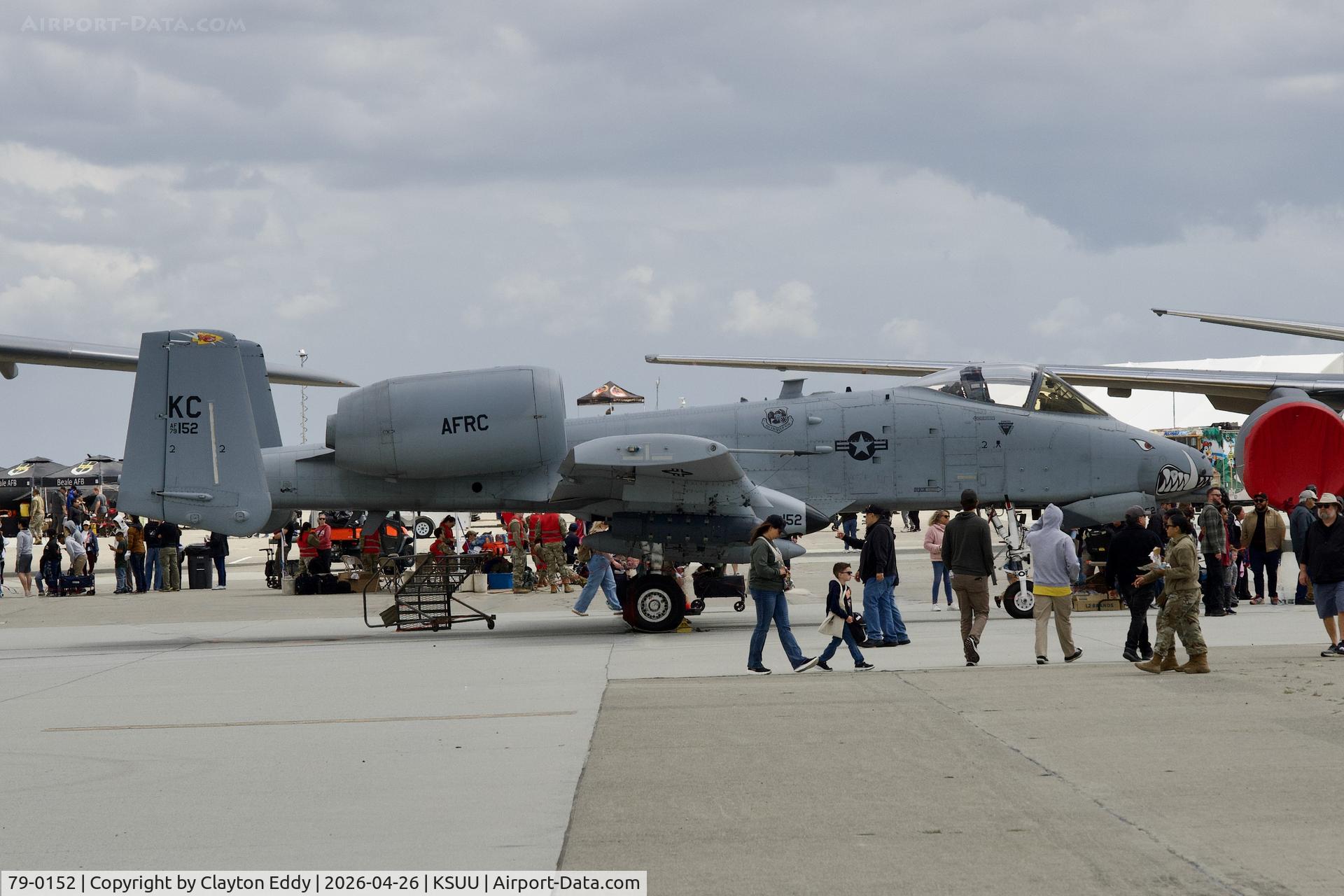 79-0152, 1979 Fairchild Republic A-10C Thunderbolt II C/N A10-0416, Wings Over Solano Airshow