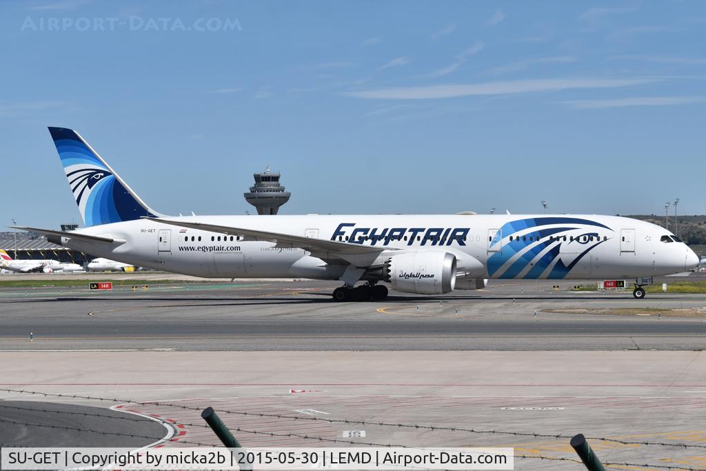 SU-GET, 2019 Boeing 787-9 Dreamliner Dreamliner C/N 38801, Taxiing