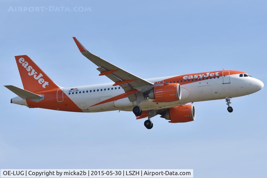 OE-LUG, 2008 Airbus A320-232 C/N 3402, Landing