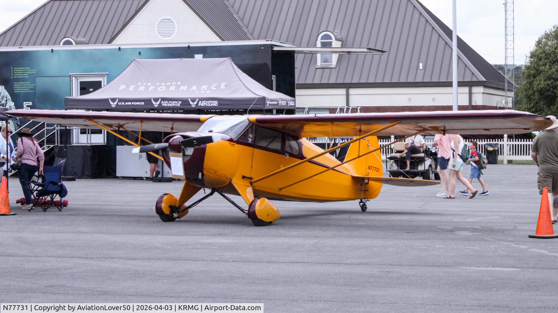 N77731, 1946 McClish Funk B85C C/N 361, Funk B85C