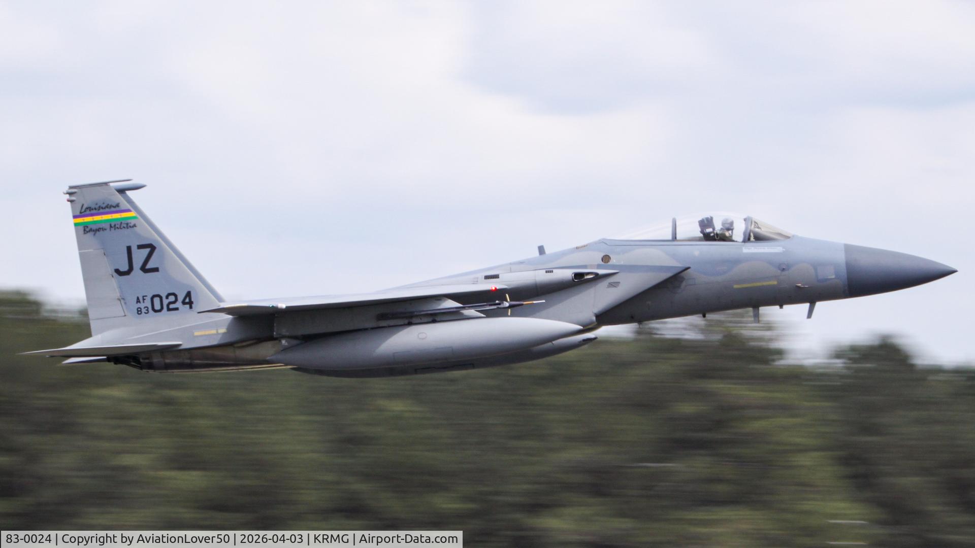 83-0024, 1983 McDonnell Douglas F-15C Eagle Eagle C/N 872/C284, F-15C