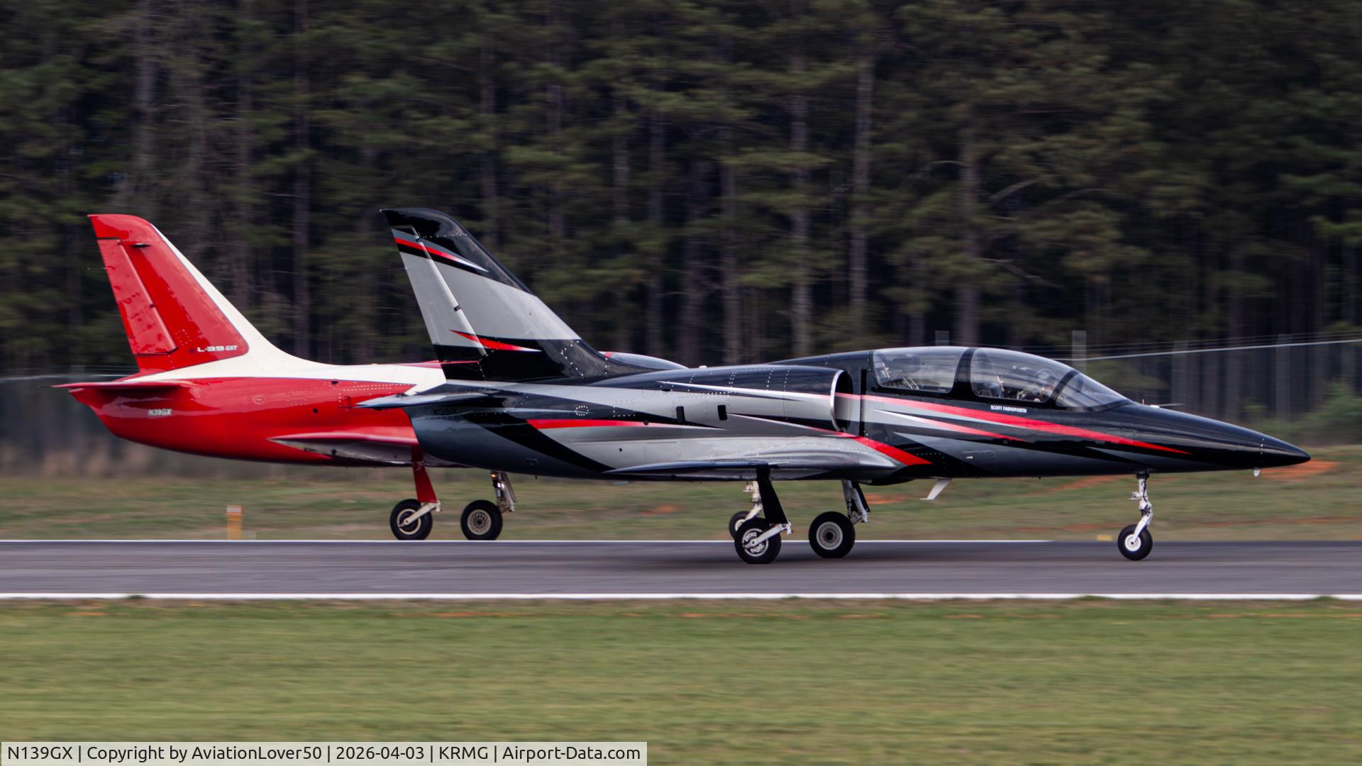 N139GX, 1975 Aero L-39C Albatros Albatros C/N 530515, L-39 x2