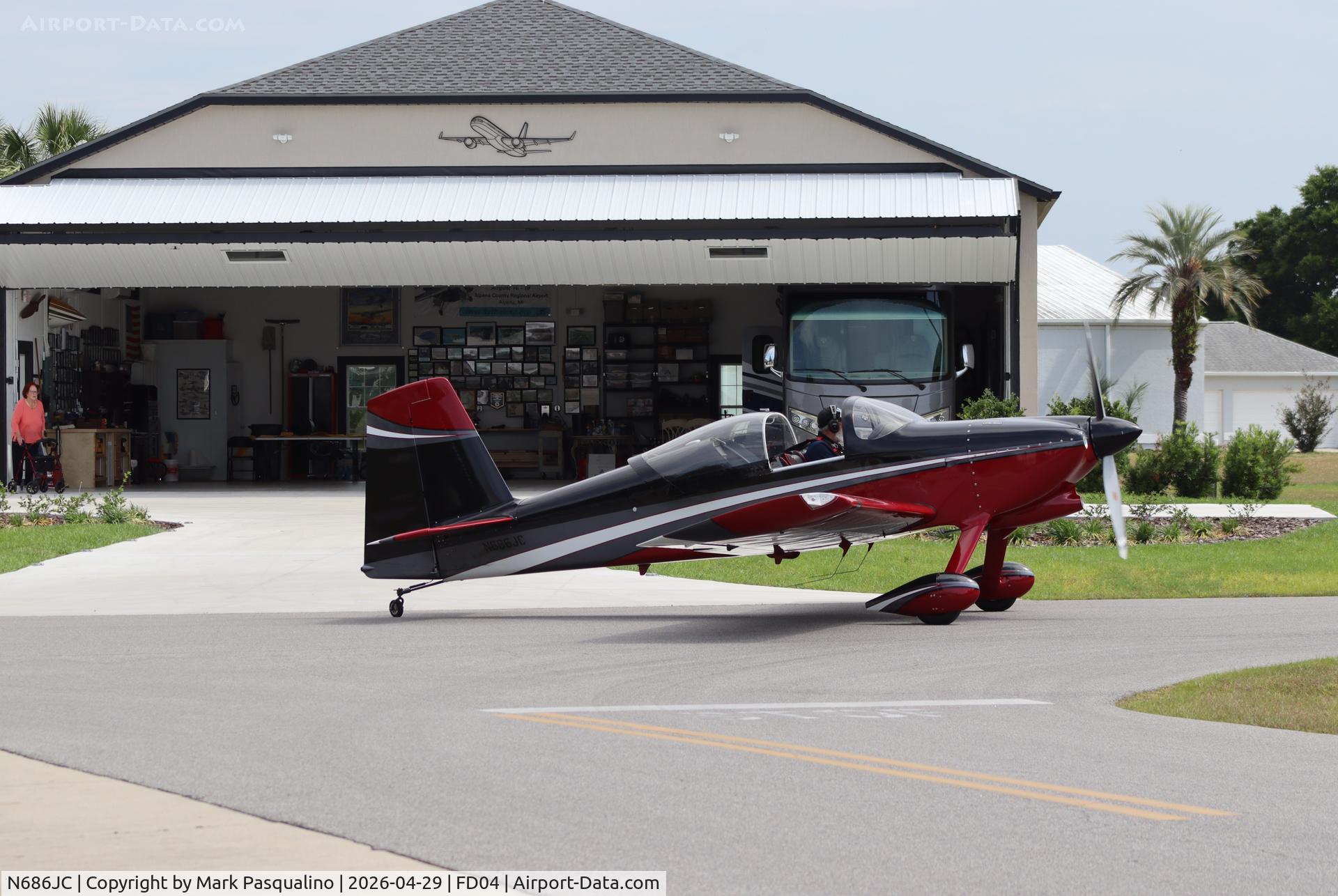 N686JC, 2008 Vans RV-6 C/N 24006, Vans RV-6