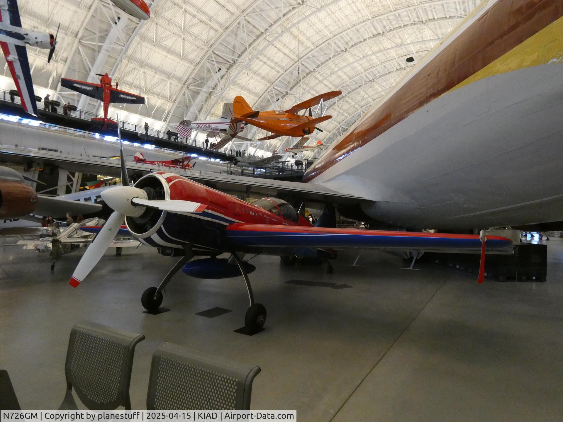 N726GM, 1990 Sukhoi SU-26M C/N 02-05, Udvar-Hazy Center