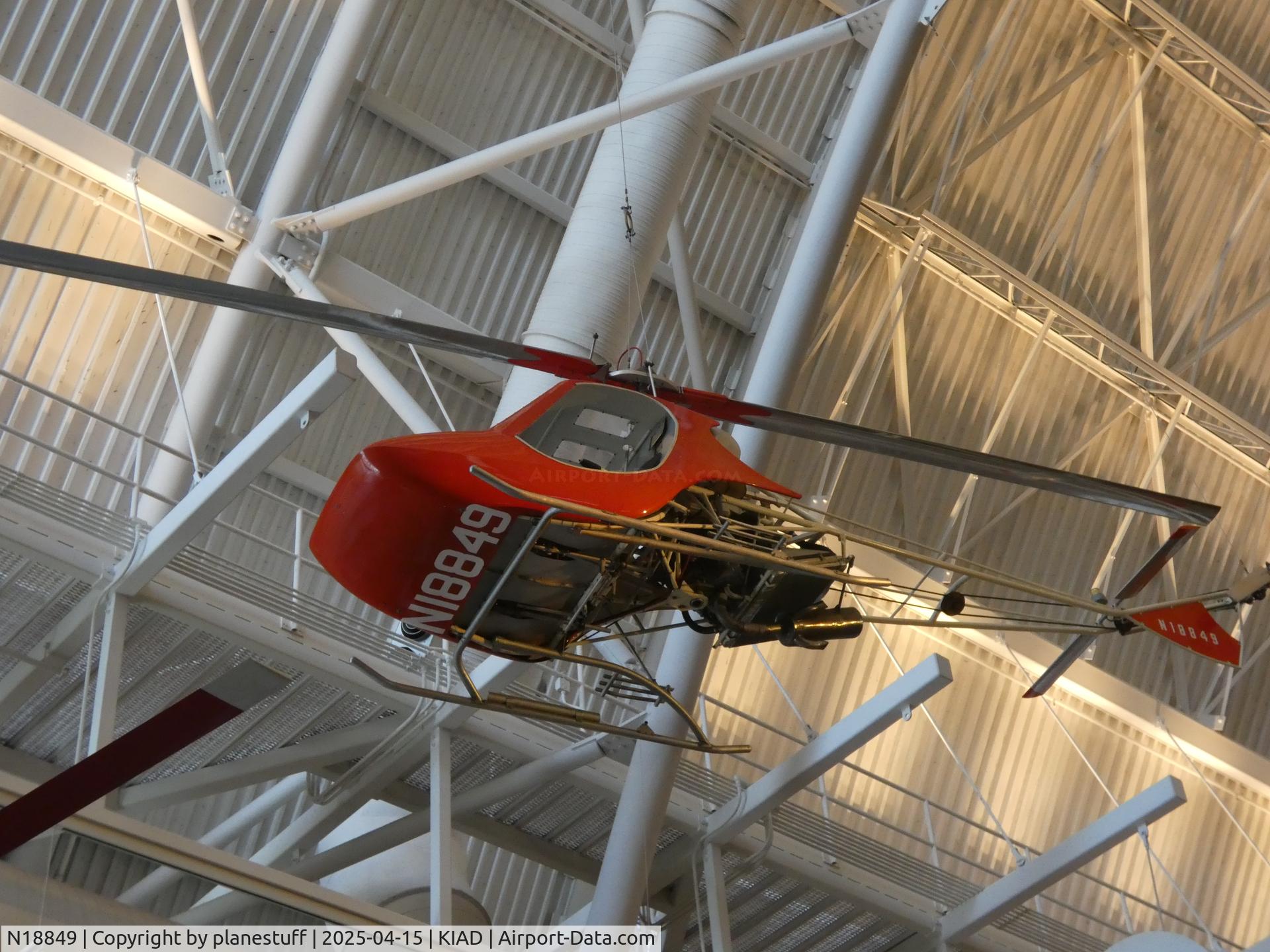N18849, Rotorway Scorpion Too, c/n 707, Udvar-Hazy Center