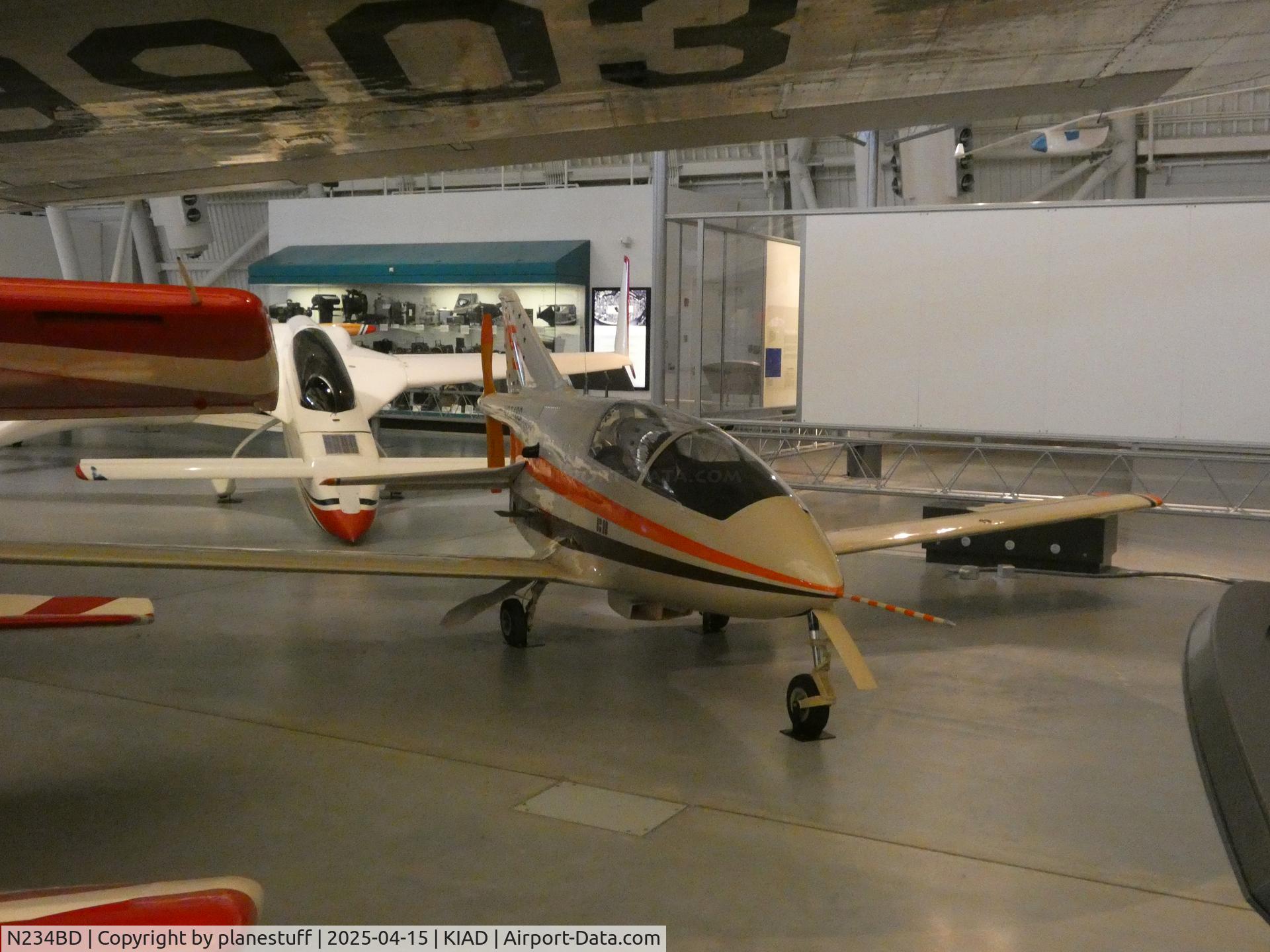 N234BD, Bede BD-5B, c/n 2731001, Udvar-Hazy Center