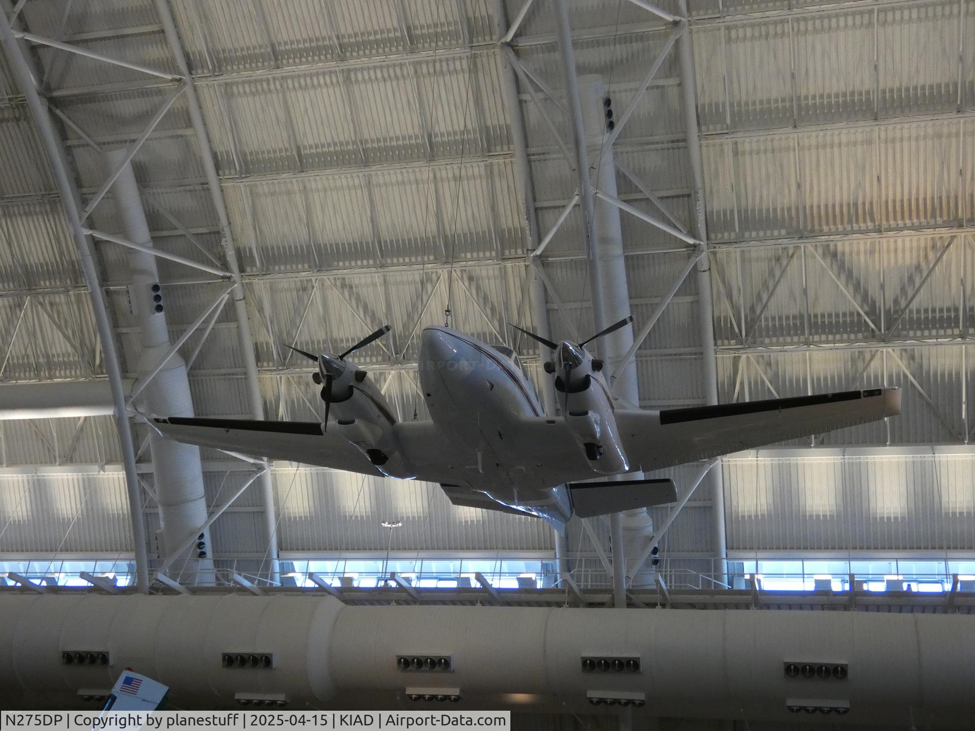 N275DP, 1965 Beech 65-90 King Air, c/n LJ-34, Udvar-Hazy Center