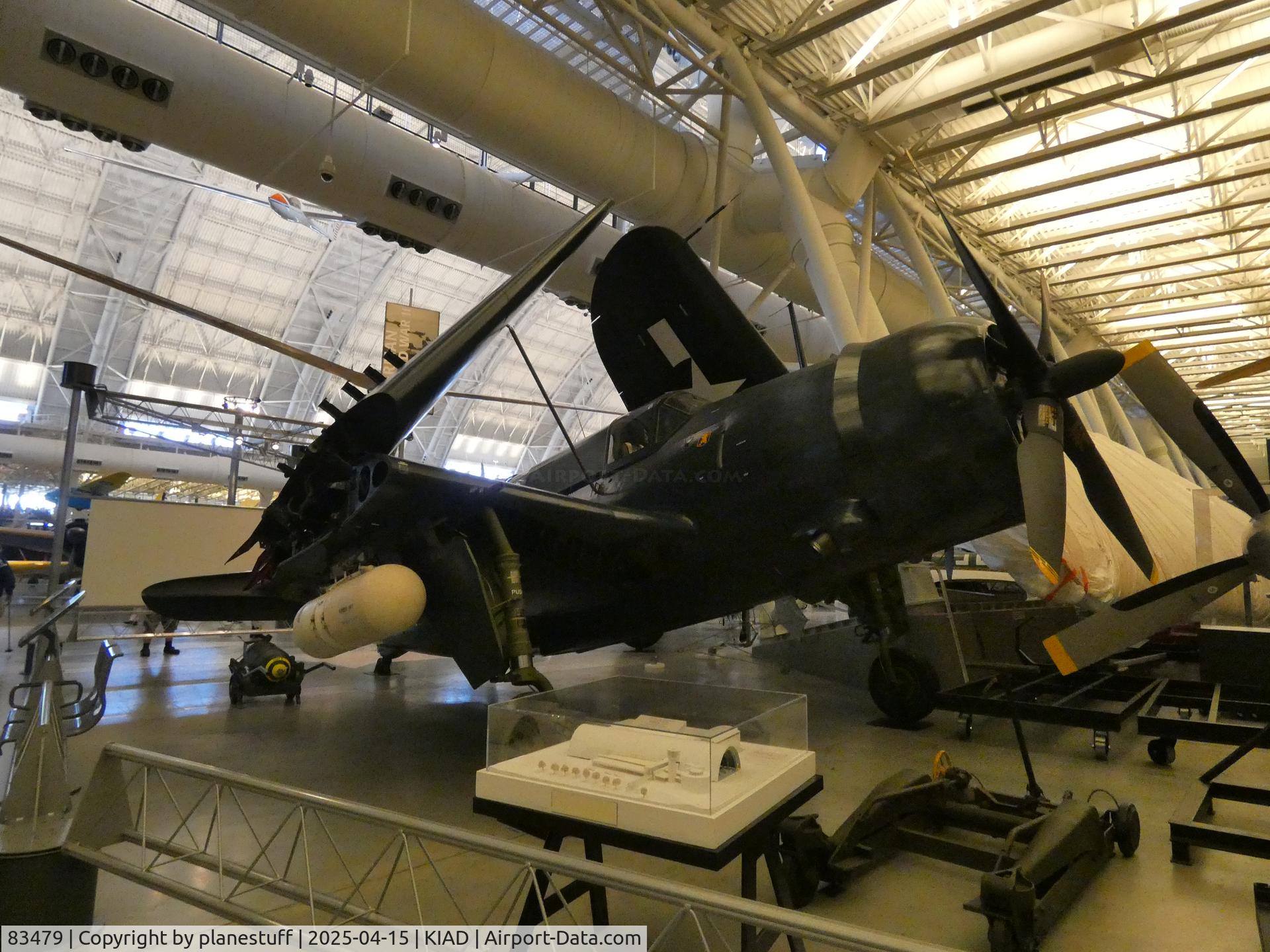 83479, Curtiss SB2C-5 Helldiver, c/n Not found 83479, Udvar-Hazy Center