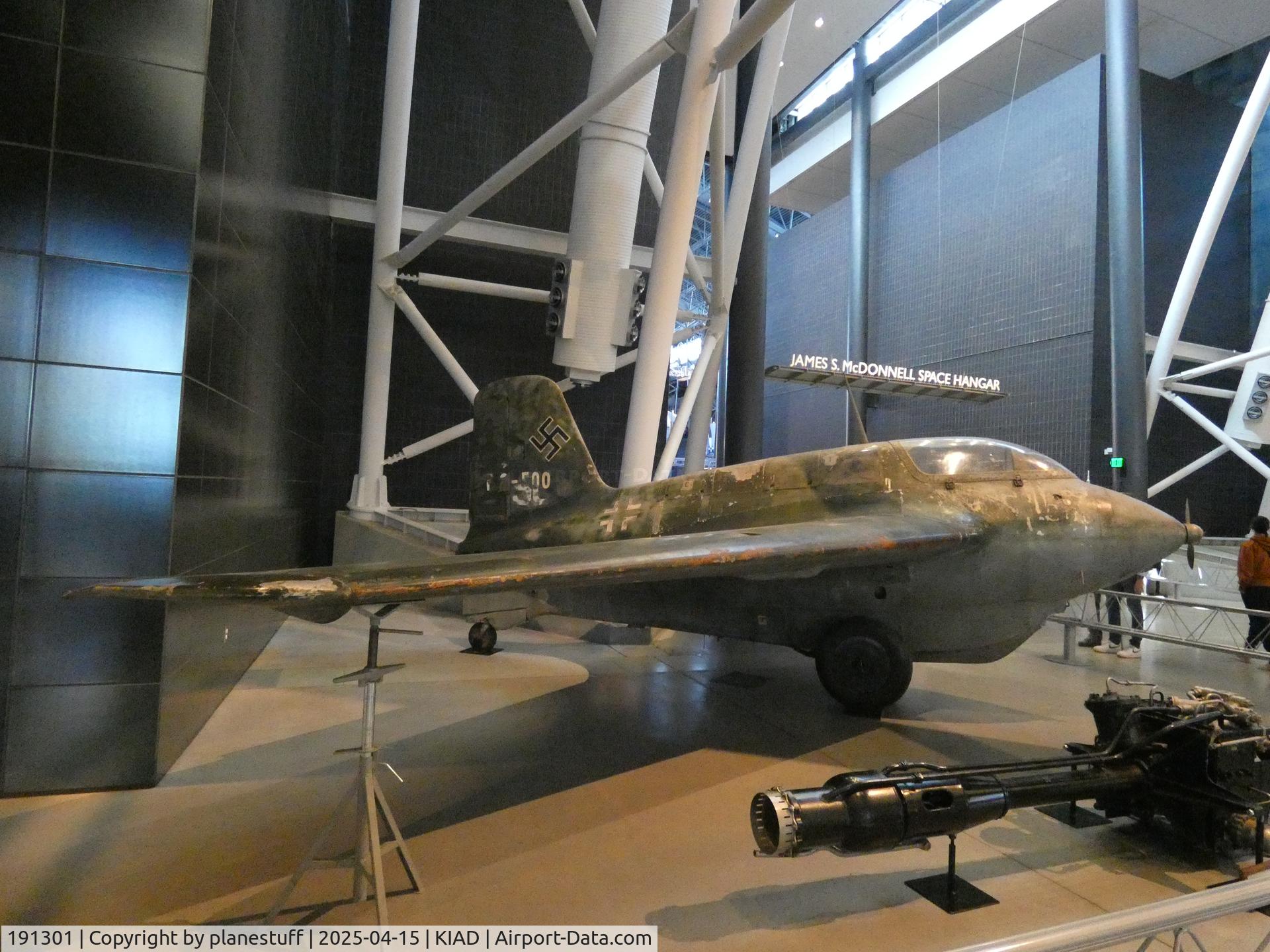 191301, Messerschmitt Me-163B Komet C/N Not found 191301, Udvar-Hazy Center