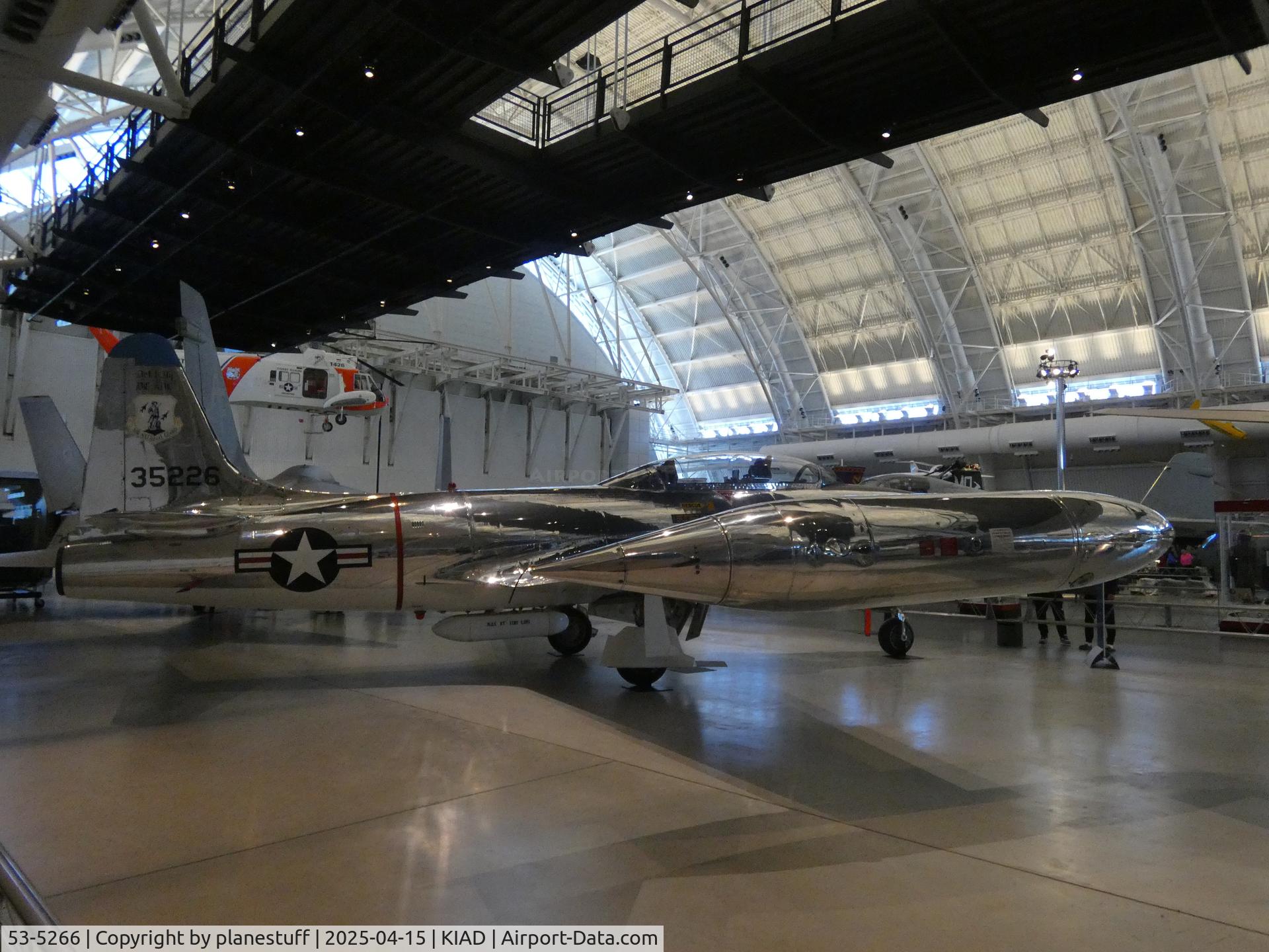 53-5266, 1953 Lockheed T-33A Shooting Star, c/n 580-8605, Udvar-Hazy Center