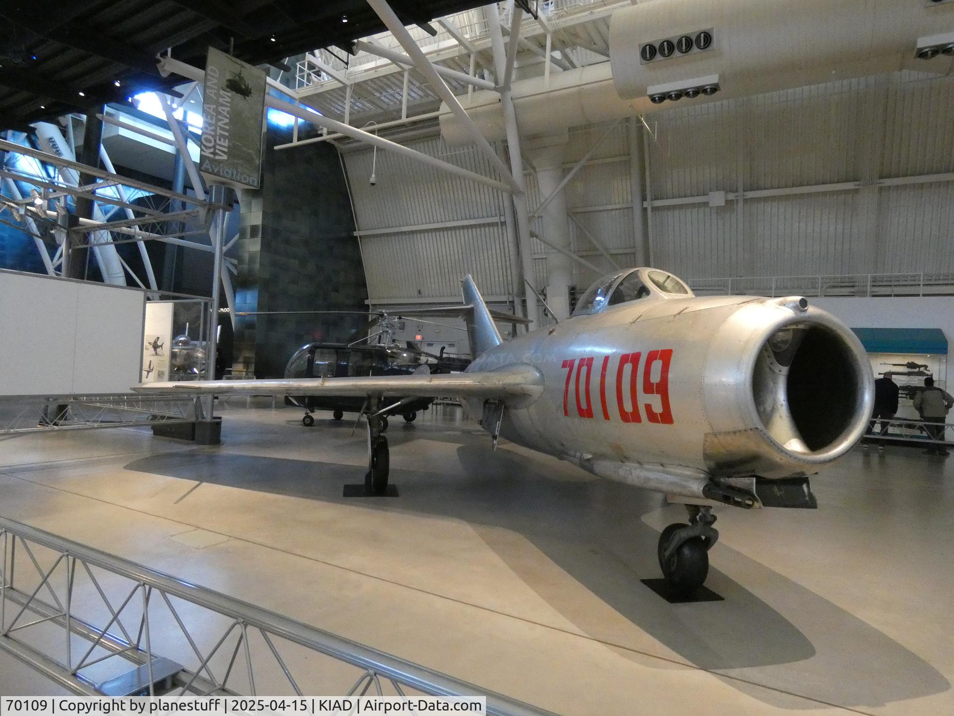 70109, Mikoyan-Gurevich MiG-15bis, c/n 4320, Udvar-Hazy Center