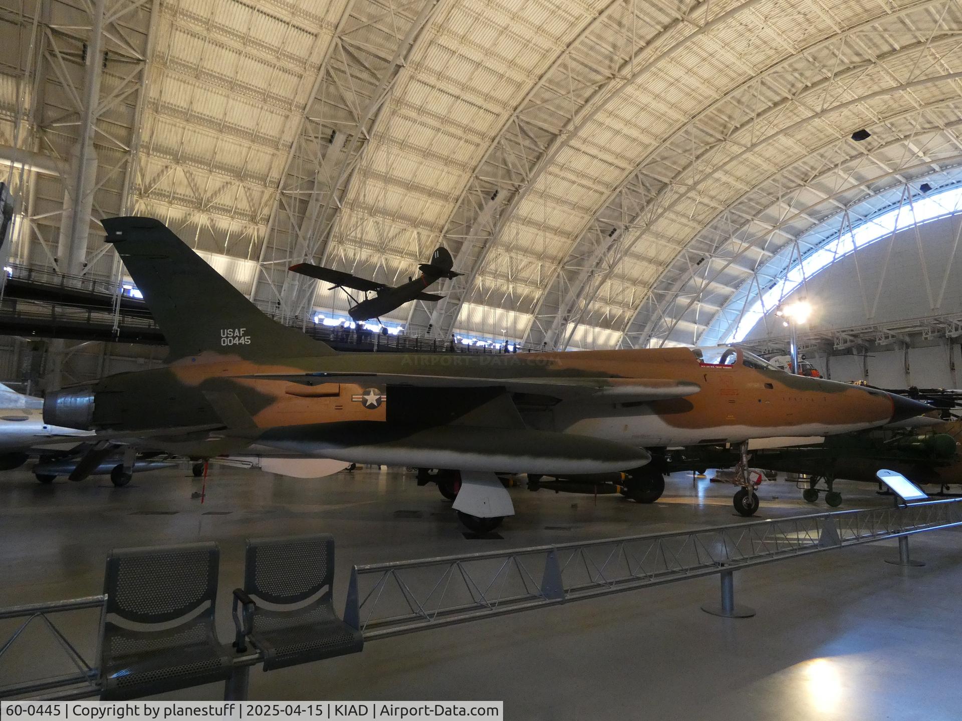60-0445, 1960 Republic F-105D Thunderchief C/N D133, Udvar-Hazy Center