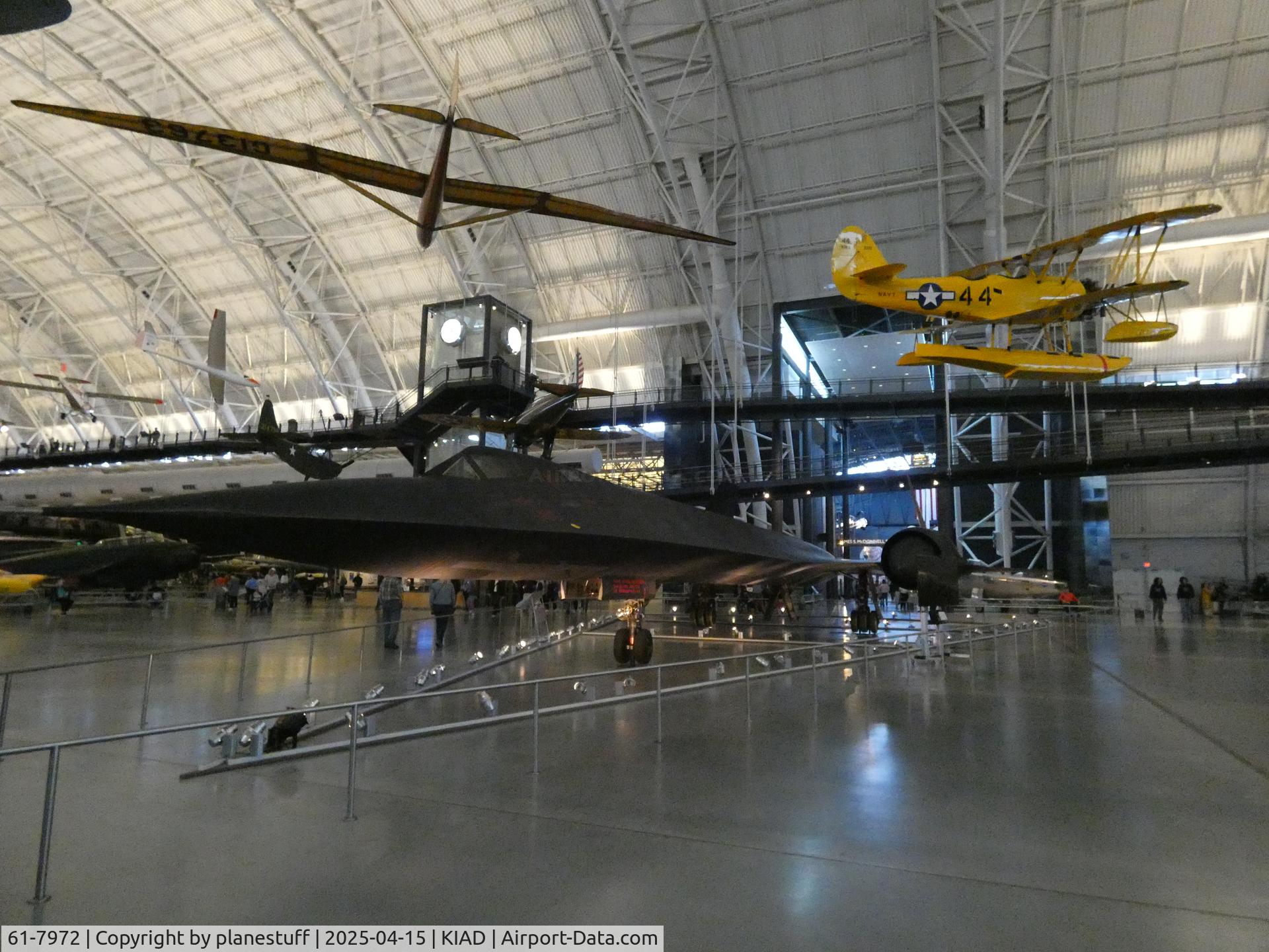 61-7972, 1961 Lockheed SR-71A Blackbird C/N 2023, Udvar-Hazy Center