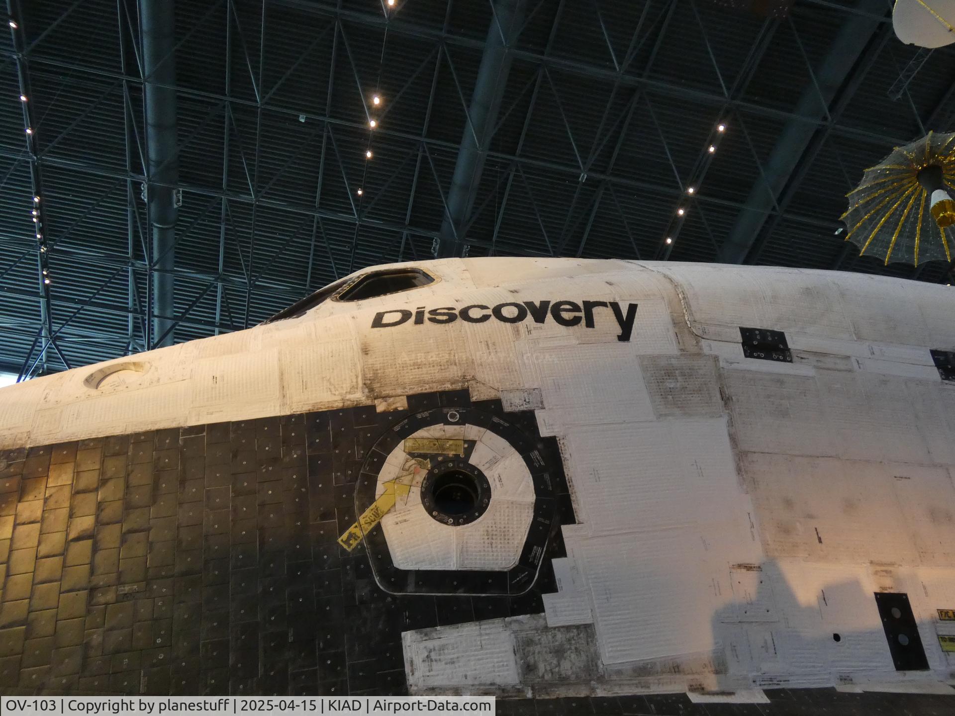 OV-103, 1983 Rockwell International Shuttle C/N 103, Udvar-Hazy Center