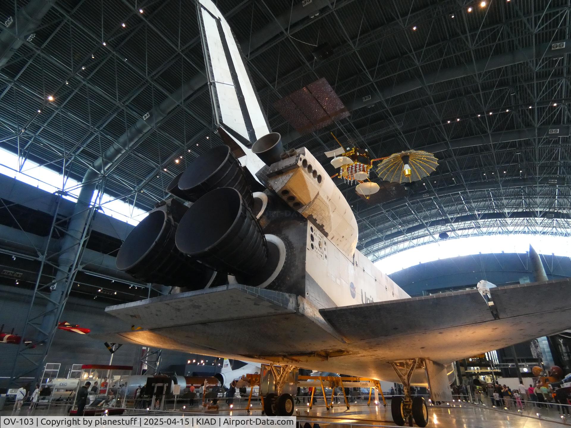 OV-103, 1983 Rockwell International Shuttle C/N 103, Udvar-Hazy Center
