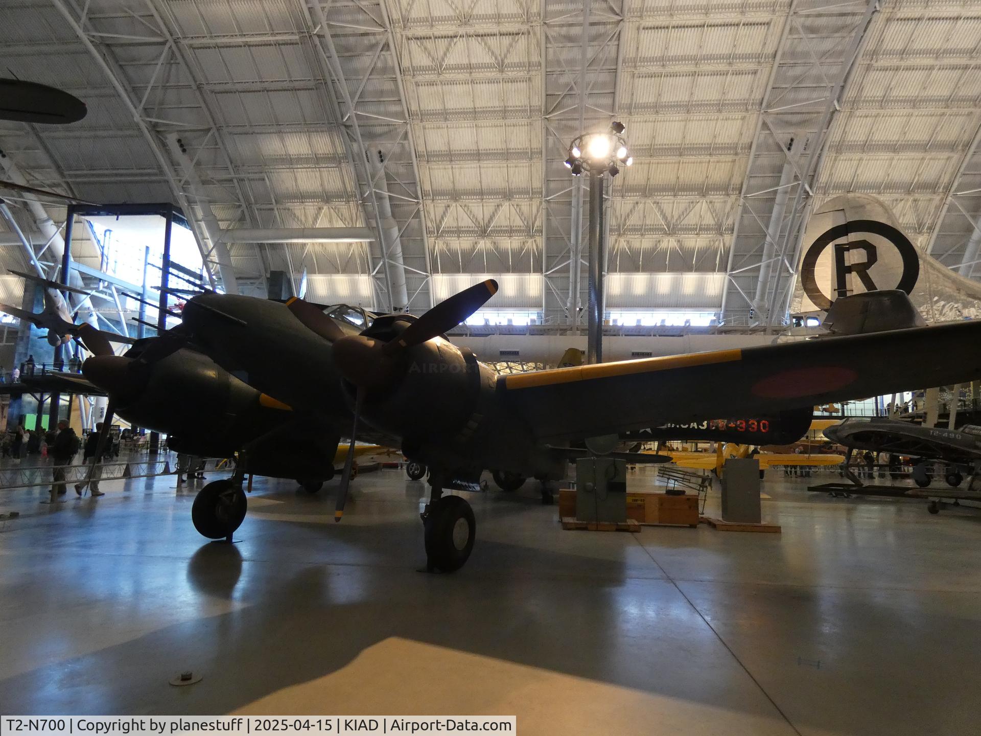 T2-N700, Nakajima J1N1-S C/N Not found T2-N700, Udvar-Hazy Center