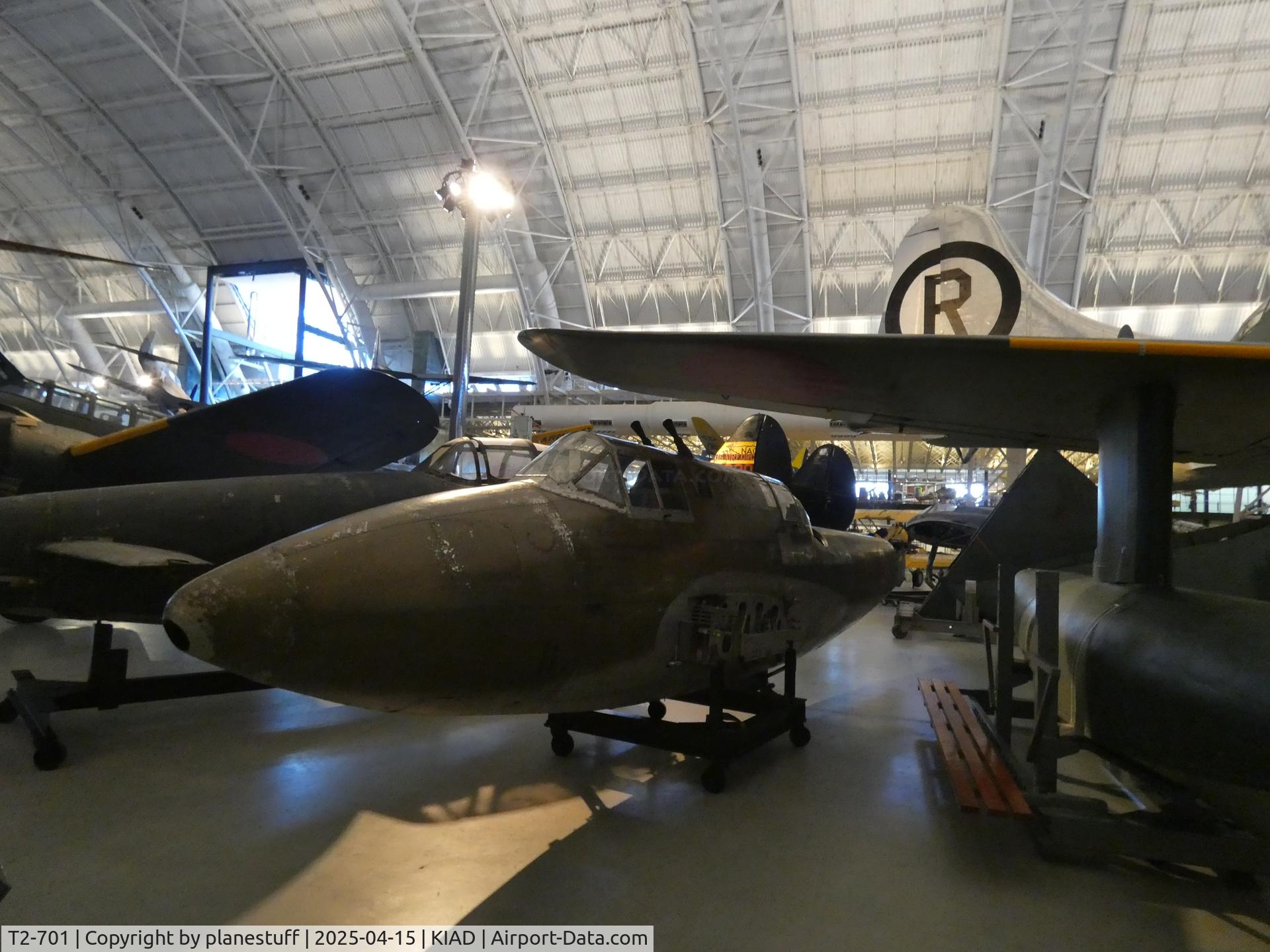 T2-701, 1945 Kawasaki Ki-45 KAIc C/N 4268, Udvar-Hazy Center