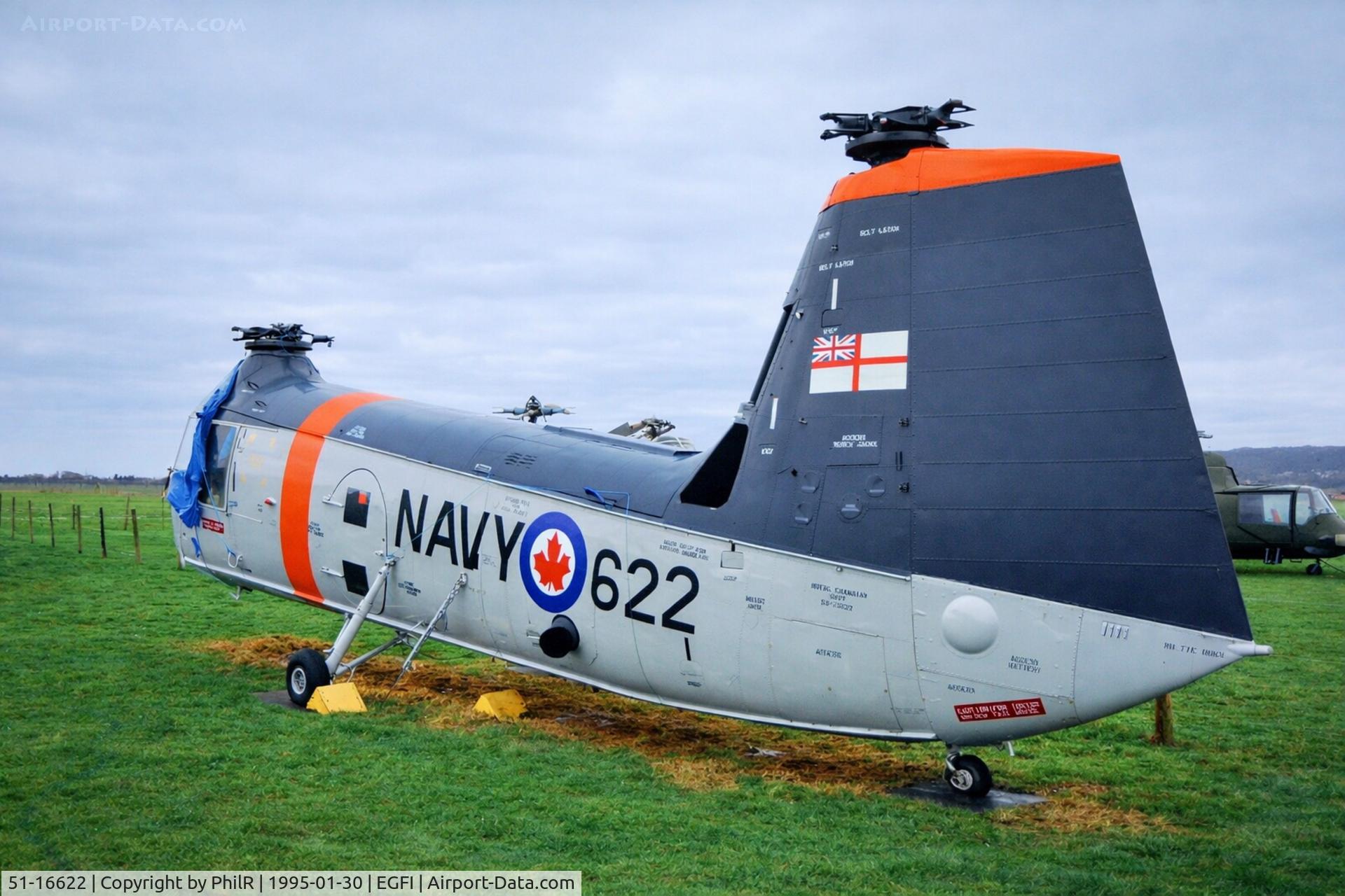 51-16622, 1954 Piasecki HUP-3 Retriever C/N 51, 622 (51-16622) 1954 Piasecki HUP-3 Retriever RCN IHM Weston 
