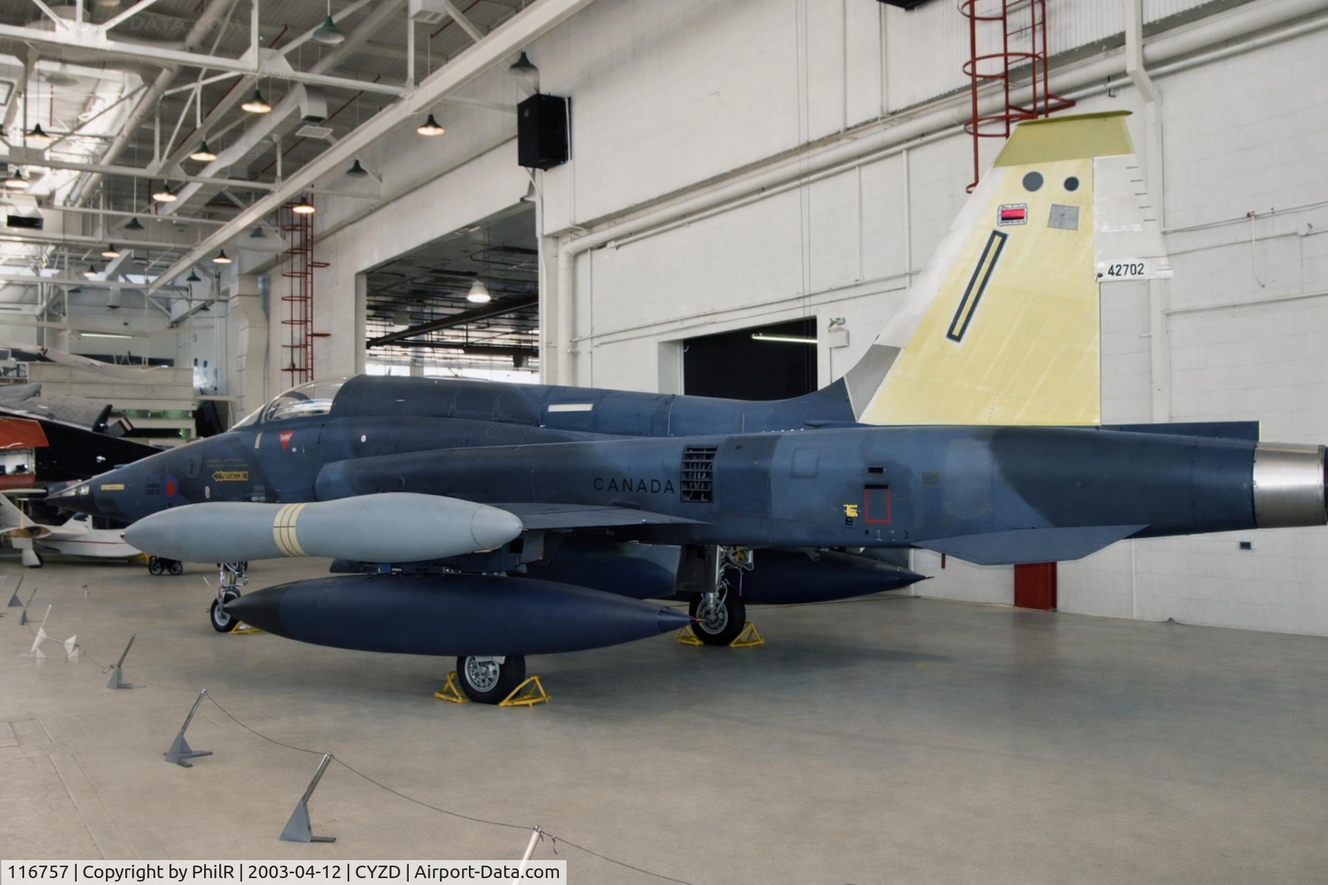 116757, Canadair CF-5A C/N 1057, 116757 Canadair CF116-C5 RCAF Toronto Aerospace Museum Downsview 