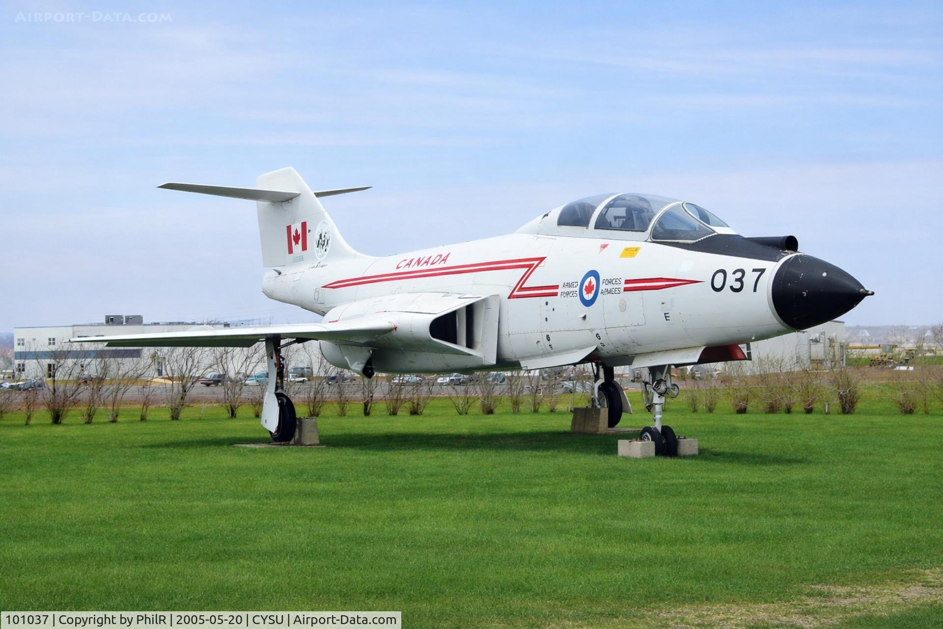 101037, 1957 McDonnell CF-101B Voodoo C/N 544, 101037 1957 Canadair CF101 Voodoo RCAF CFB Summerside 
