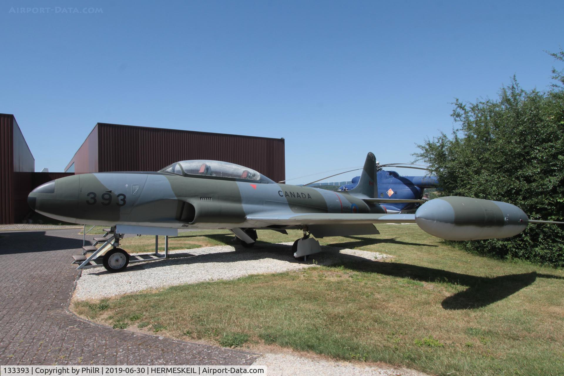 133393, 1970 Canadair CT-133 Silver Star C/N T33-393, '133393' (95+17) Lockheed T-33A Shooting Star RCAF Hermeskeil
