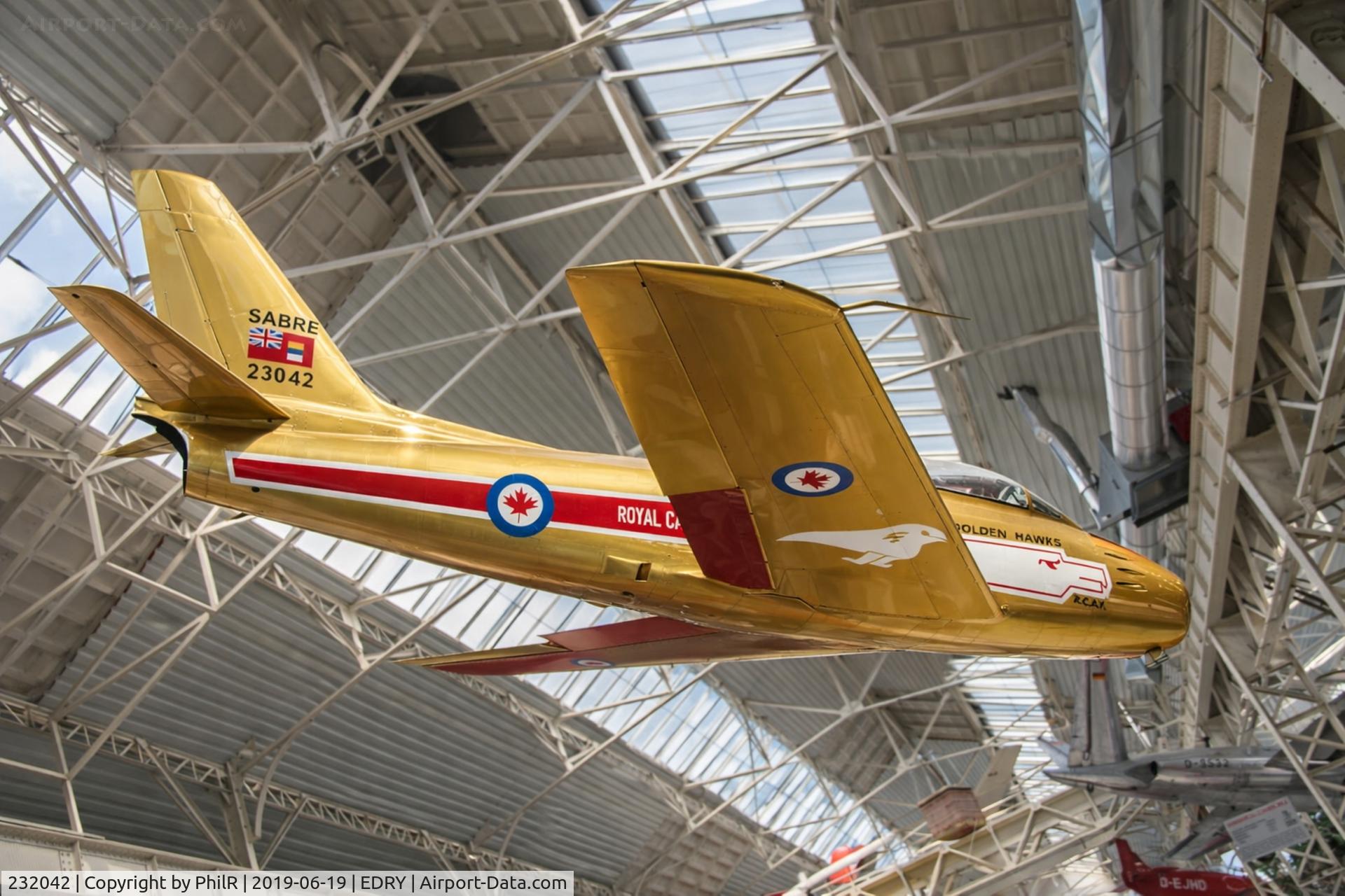 188783, 1987 McDonnell Douglas CF-188A Hornet C/N 0567/A474, '232042' (01+04 WGAF) Canadair Sabre Mk.6 Speyer
