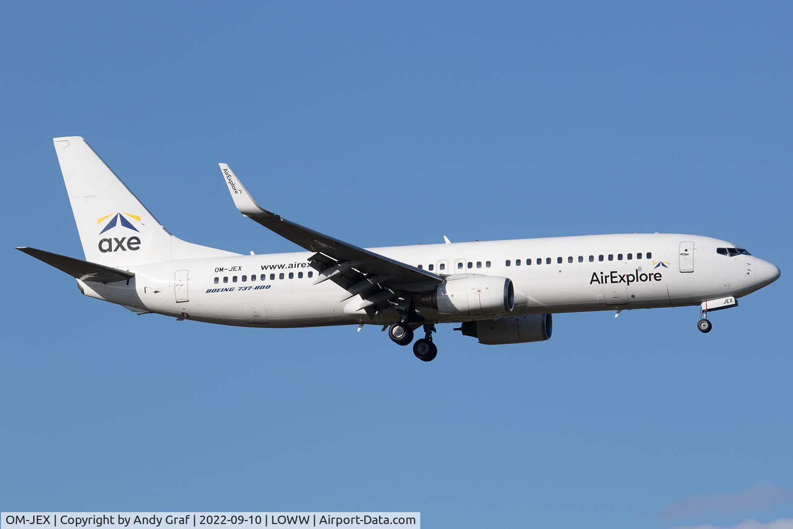 OM-JEX, 2001 Boeing 737-8AS, c/n 29932 l/n 1030, Air Explore 737-800