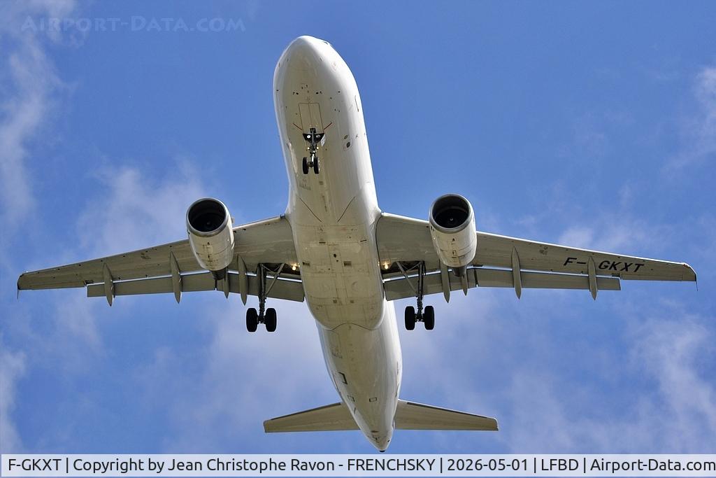 F-GKXT, 2009 Airbus A320-214 C/N 3859, Paris (CDG)	Bordeaux (BOD)	AF7432