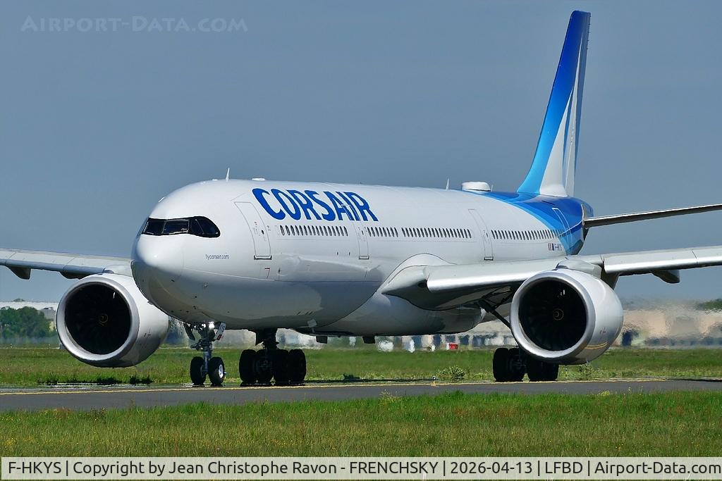 F-HKYS, 2021 Airbus A330-941N C/N 1992, Corsair 740