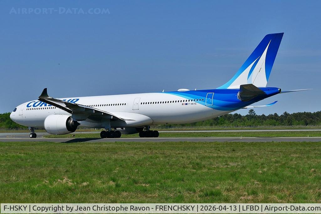F-HSKY, 2012 Airbus A330-343 C/N 1359, Corsair 740