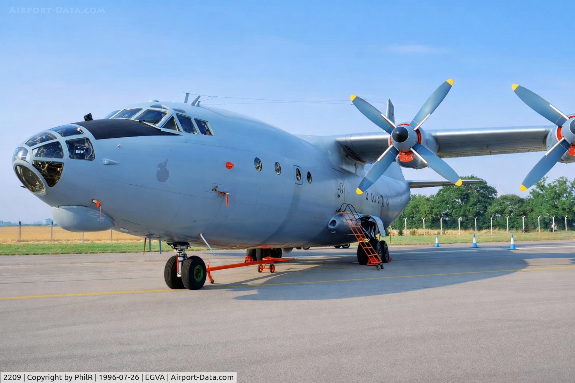 2209, 1964 Antonov An-12BP C/N 4342209, 2209 1964 An-12BP Cub Slovak AF RIAT 